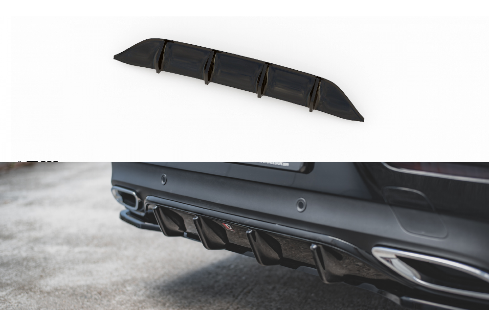 Maxtondesign Diffusor Fur Mercedes Benz Cls Klasse C257 Amg Paket Carbon Look Online Kaufen Bei Cfd