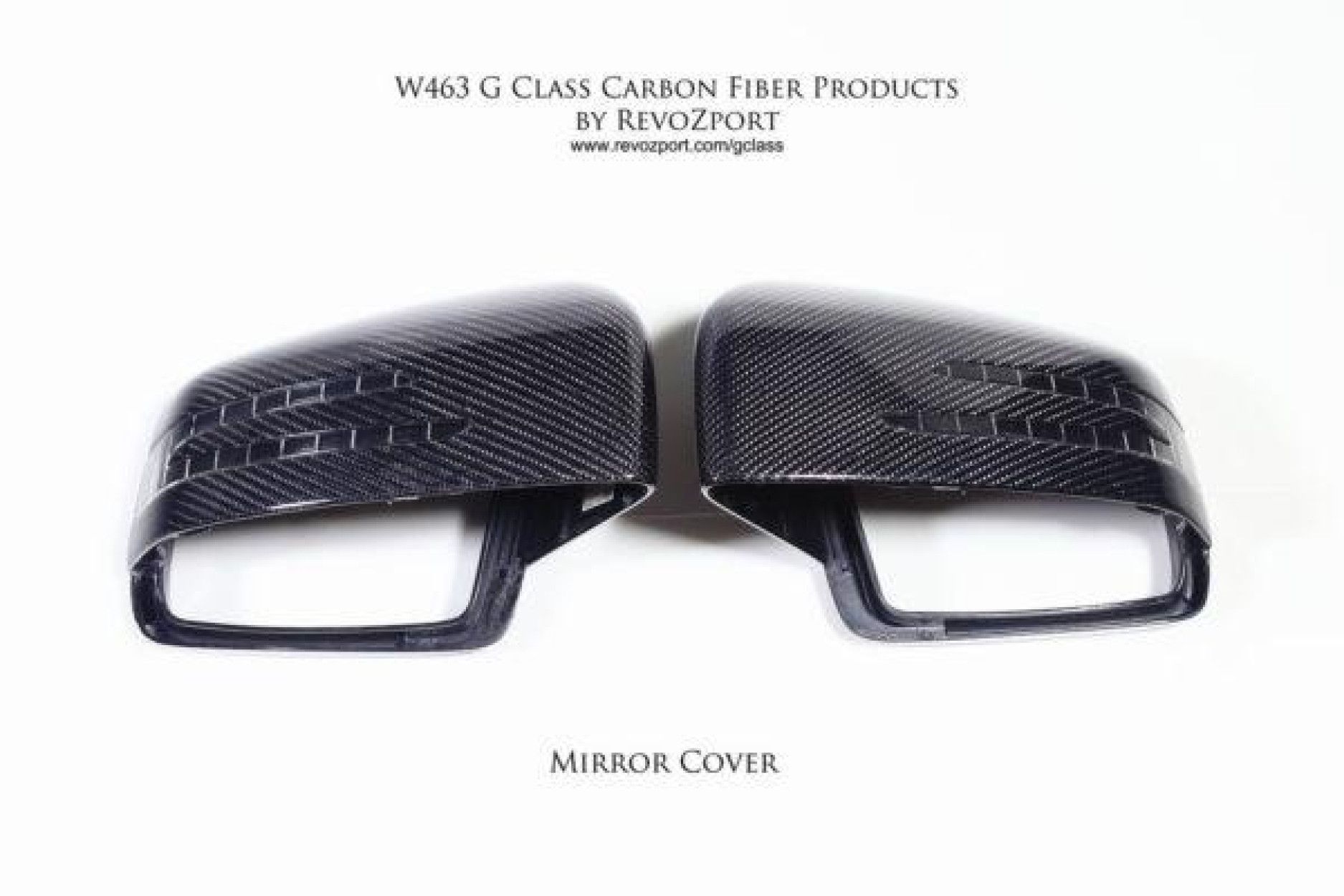 Carbon Spiegelkappen für Mercedes G-Class W463 Renegade Design
