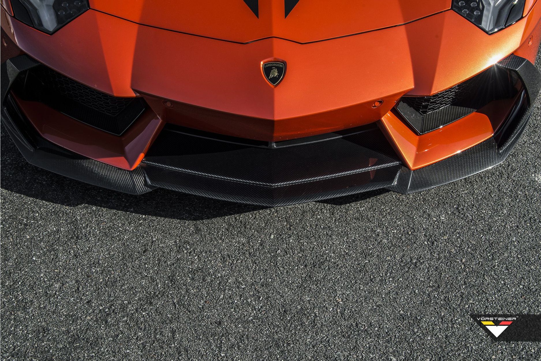 Vorsteiner Carbon Frontlippe für Lamborghini Aventador Zaragoza Edizione (3) 