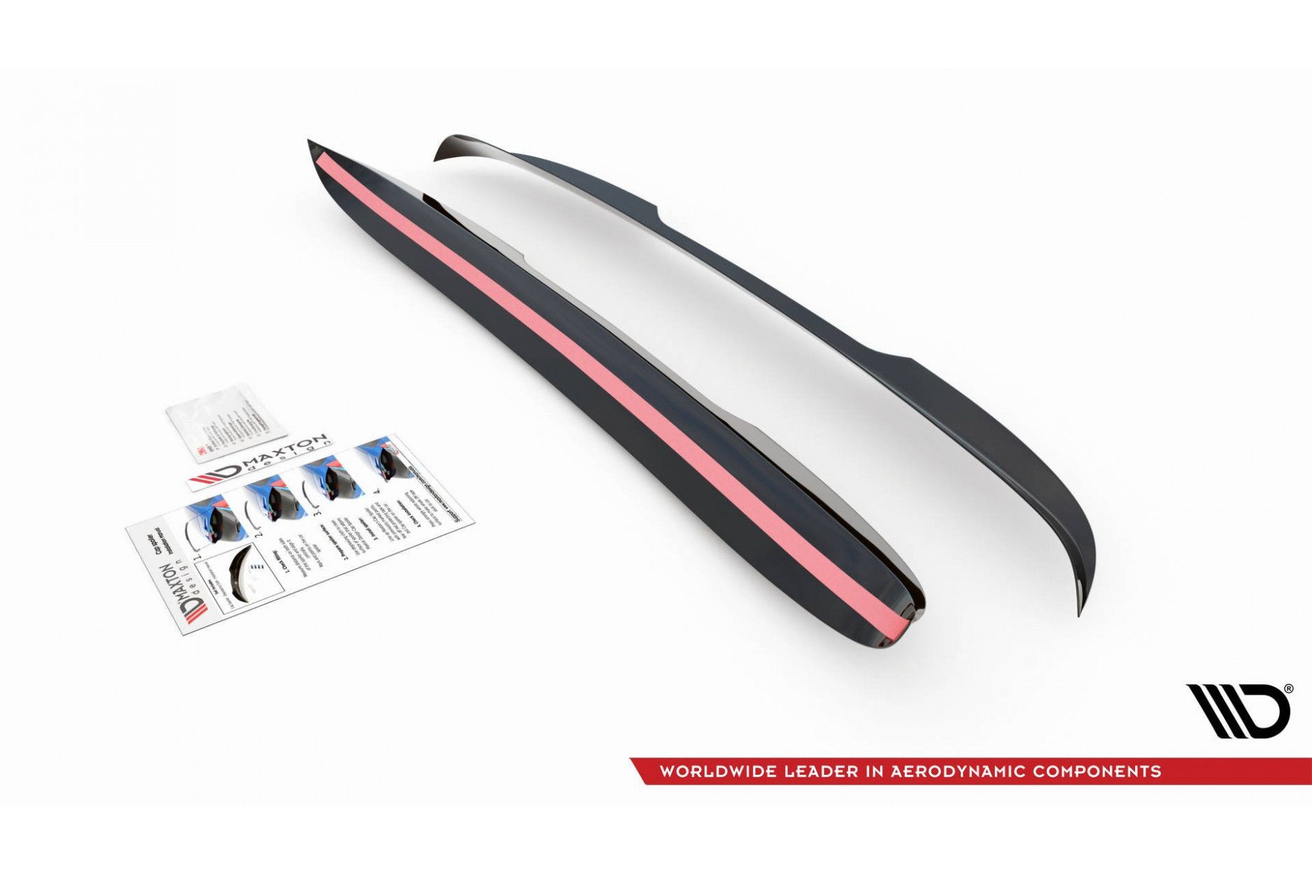 Maxtondesign Spoiler für Mercedes Benz V-Klasse W447 AMG-Paket Facelift schwarz hochglanz (6) 