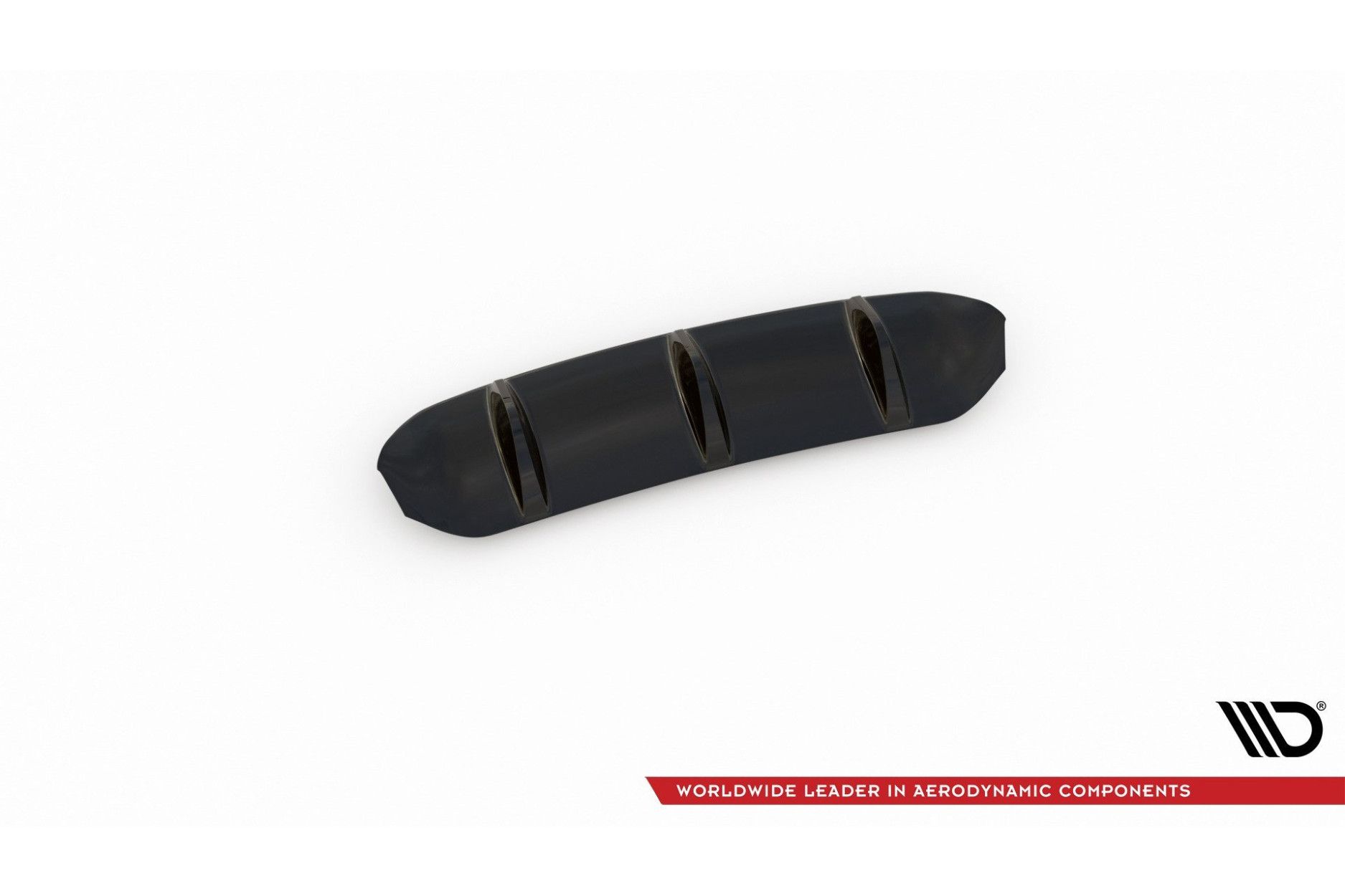 Maxtondesign Diffusor für Mercedes Benz E-Klasse S213 E63 AMG Kombi schwarz hochglanz (9) 