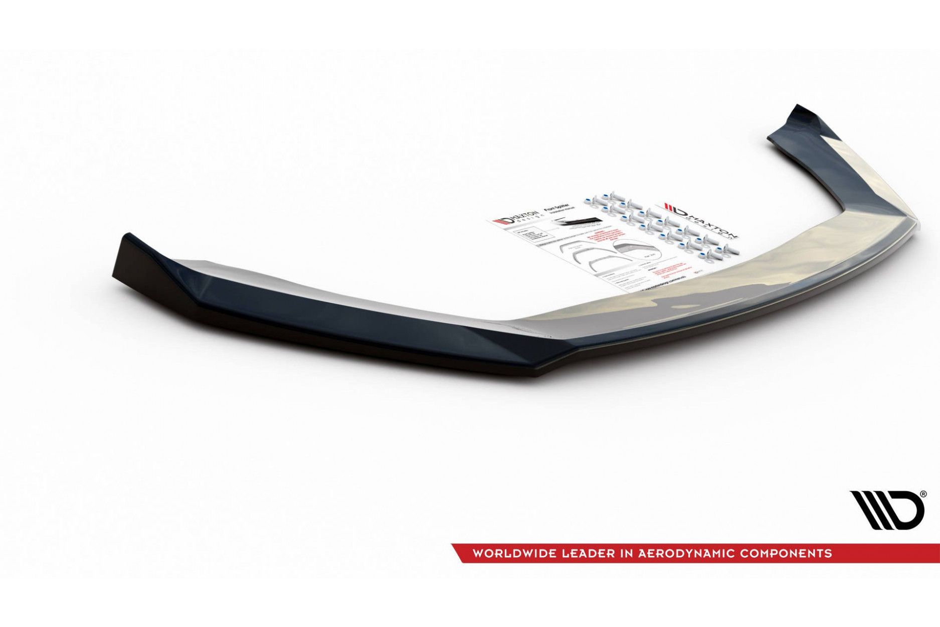 Maxtondesign Frontlippe V.7 für SEAT Leon MK3 Cupra|FR Facelift schwarz hochglanz (7) 