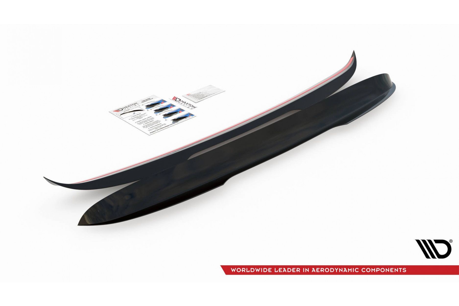 Maxtondesign Spoiler für Mercedes Benz V-Klasse W447 AMG-Paket Facelift schwarz hochglanz (5) 