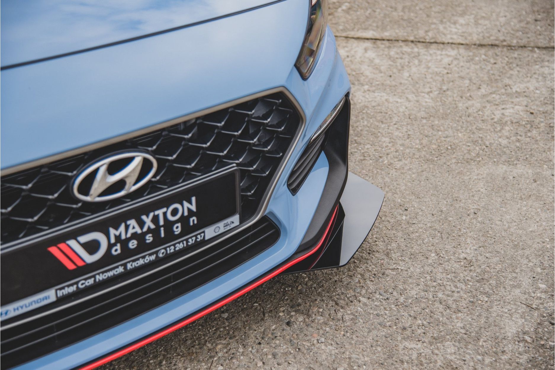 Maxtondesign Seitenschweller für Hyundai I30N MK3 Schrägheck Racing schwarz  - online kaufen bei CFD