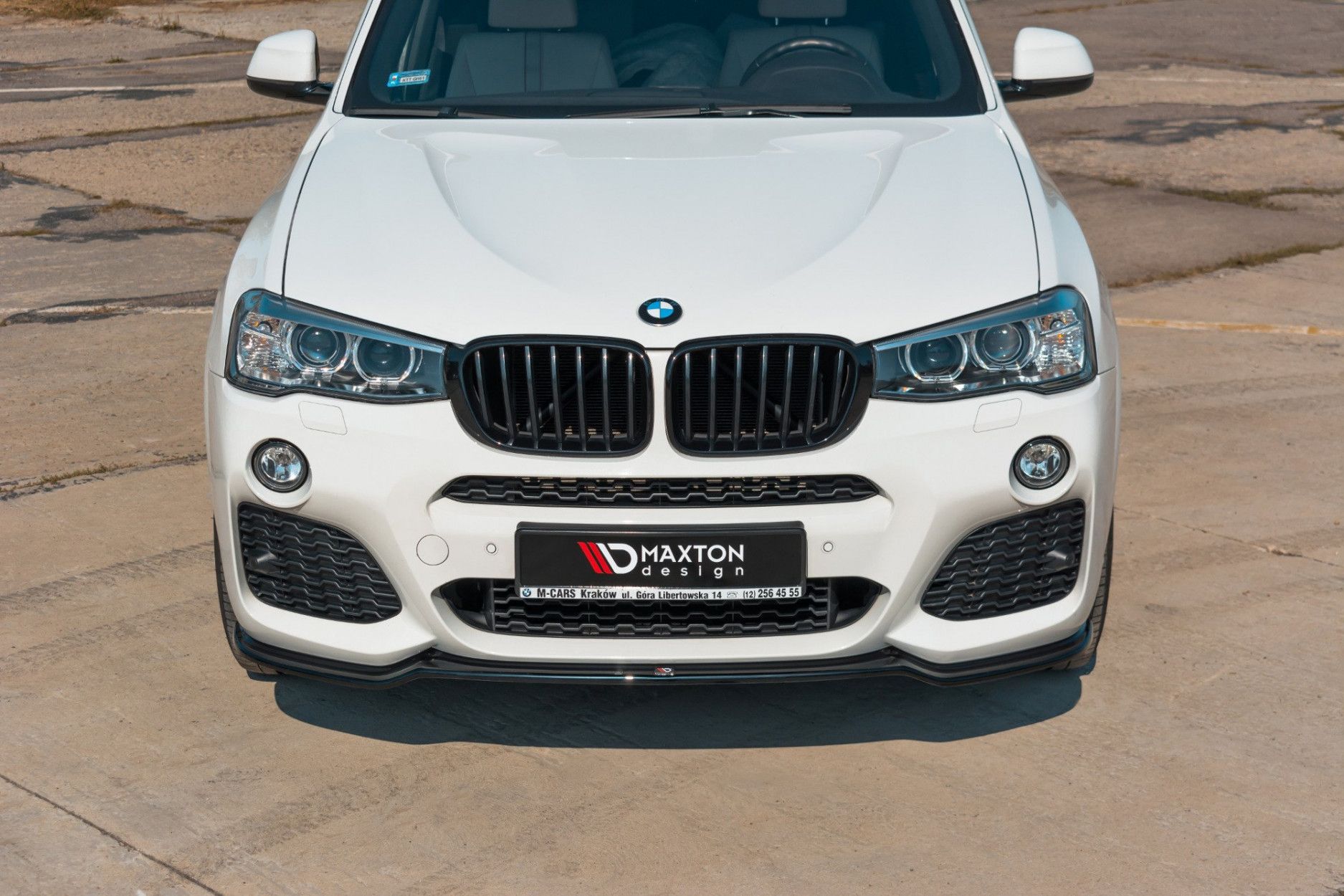 Maxtondesign Frontlippe für BMW X3 F25 mit M-Paket Facelift