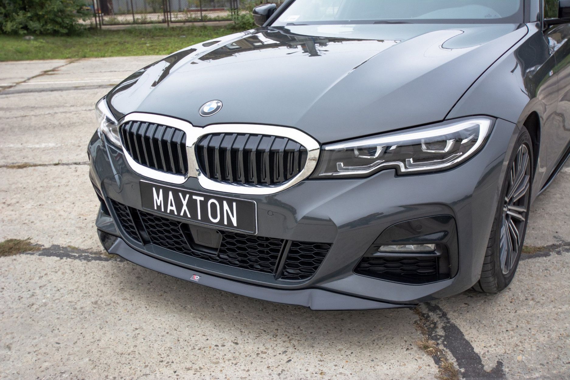 Maxtondesign Frontlippe V.1 für BMW 3er G20 mit M-Paket schwarz hochglanz - online  kaufen bei CFD