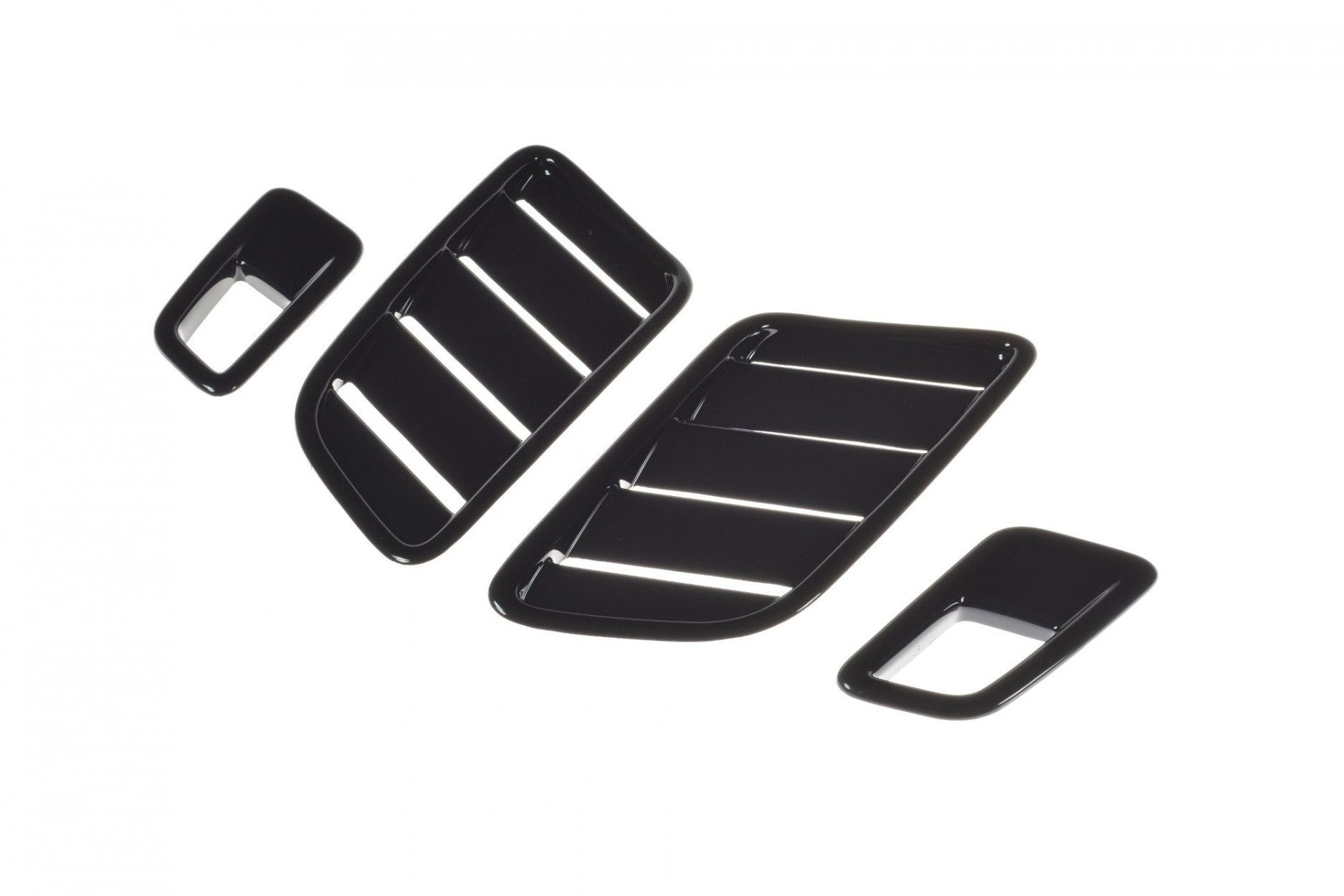 Maxtondesign Motorhauben Lufteinlässe für Ford Focus MK4 ST|ST-Line schwarz hochglanz (5) 