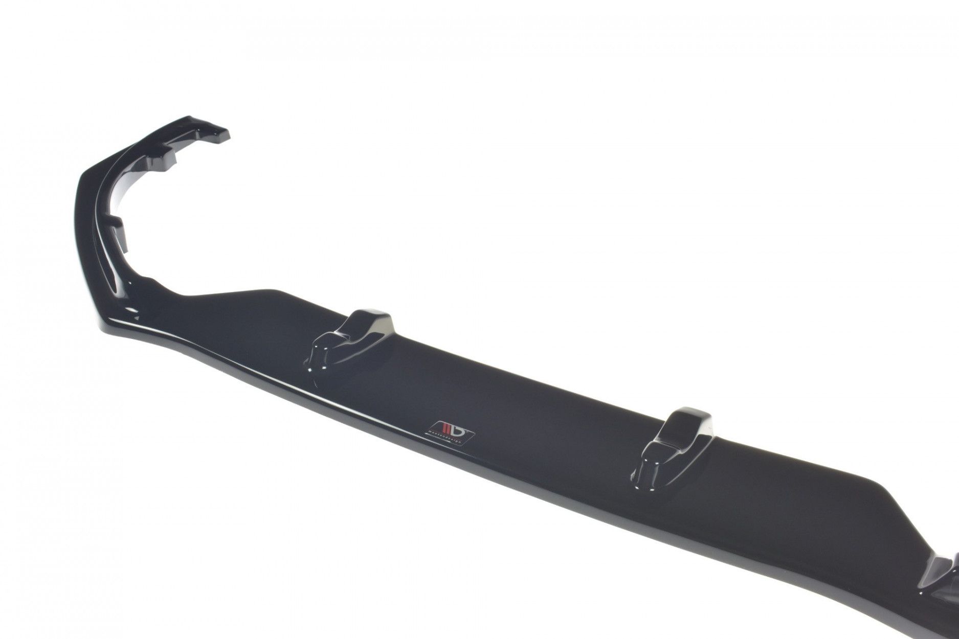 Maxtondesign Frontlippe V.1 für Renault Megane MK4 RS schwarz hochglanz (5) 