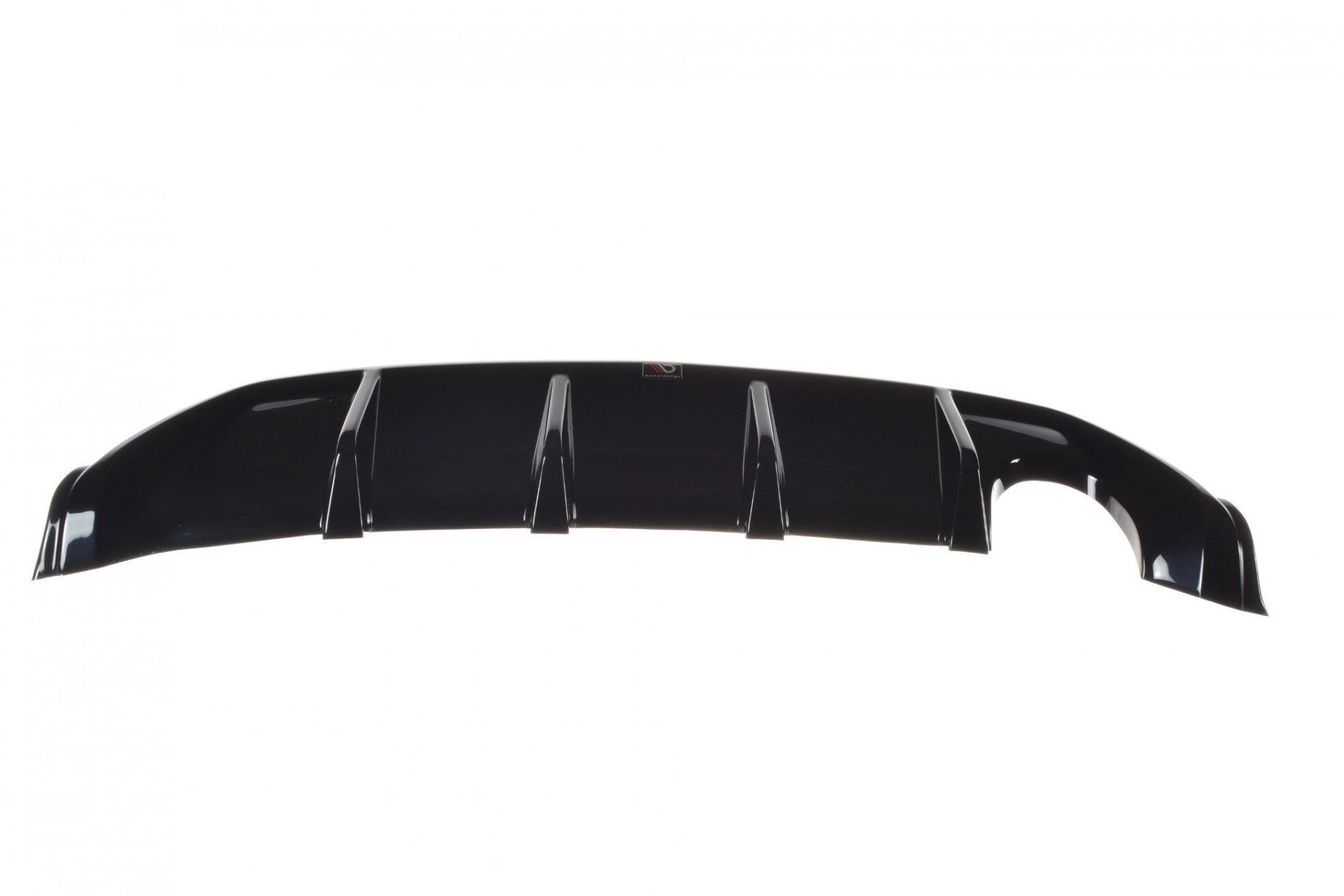 Diffusor Heck Ansatz passend für FORD FIESTA MK6 ST schwarz Hochglanz  günstig im Online-Shop von MM-Concetps kaufen