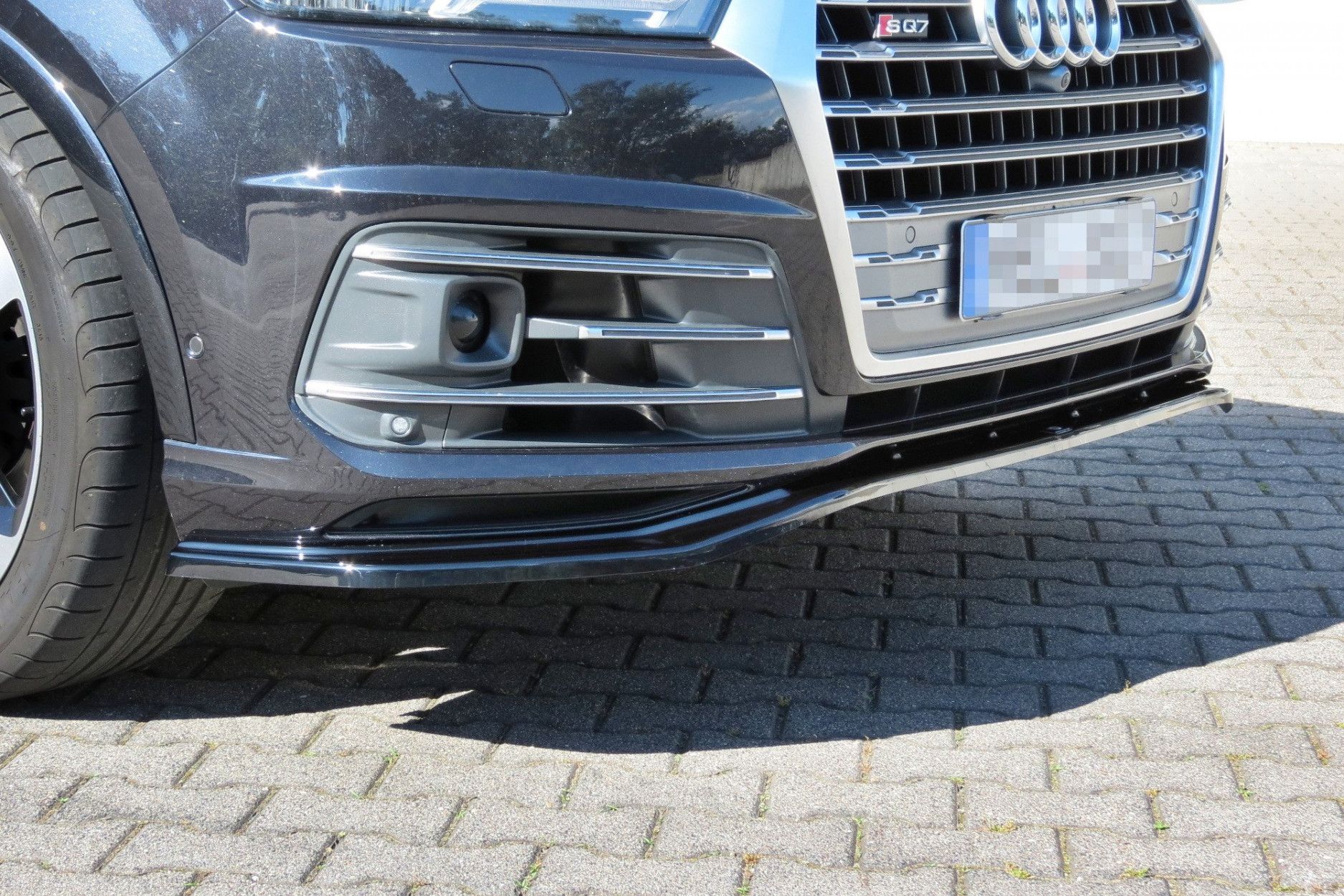 Maxtondesign Frontlippe für Audi Q7/SQ7 MK2 S-Line schwarz hochglanz