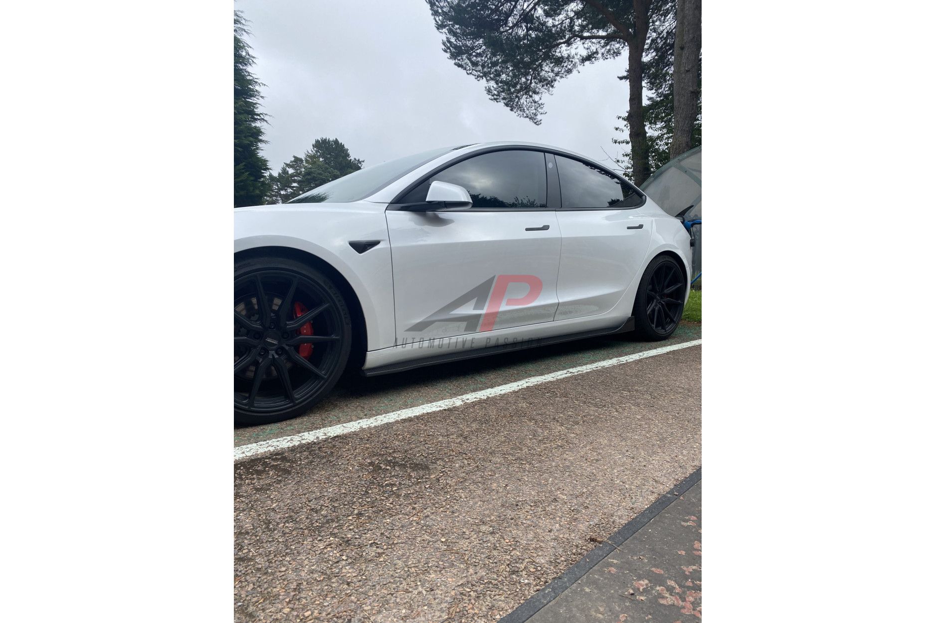 Automotive Passion Carbon Seitenschweller für Tesla Model 3 (2) 