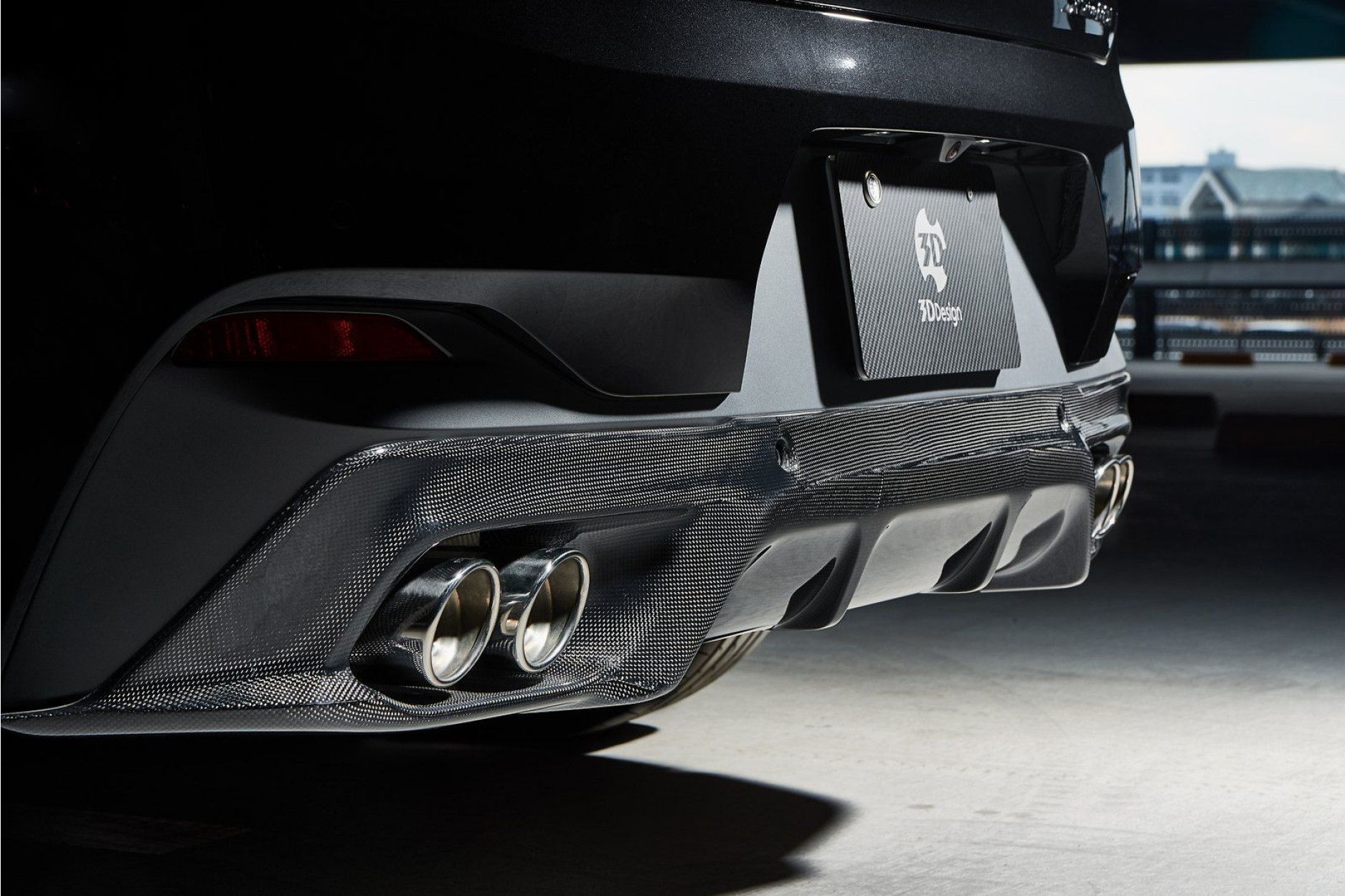 3DDesign Carbon Diffusor passend für BMW F39 X2 (Quad Tip) M-Sport X