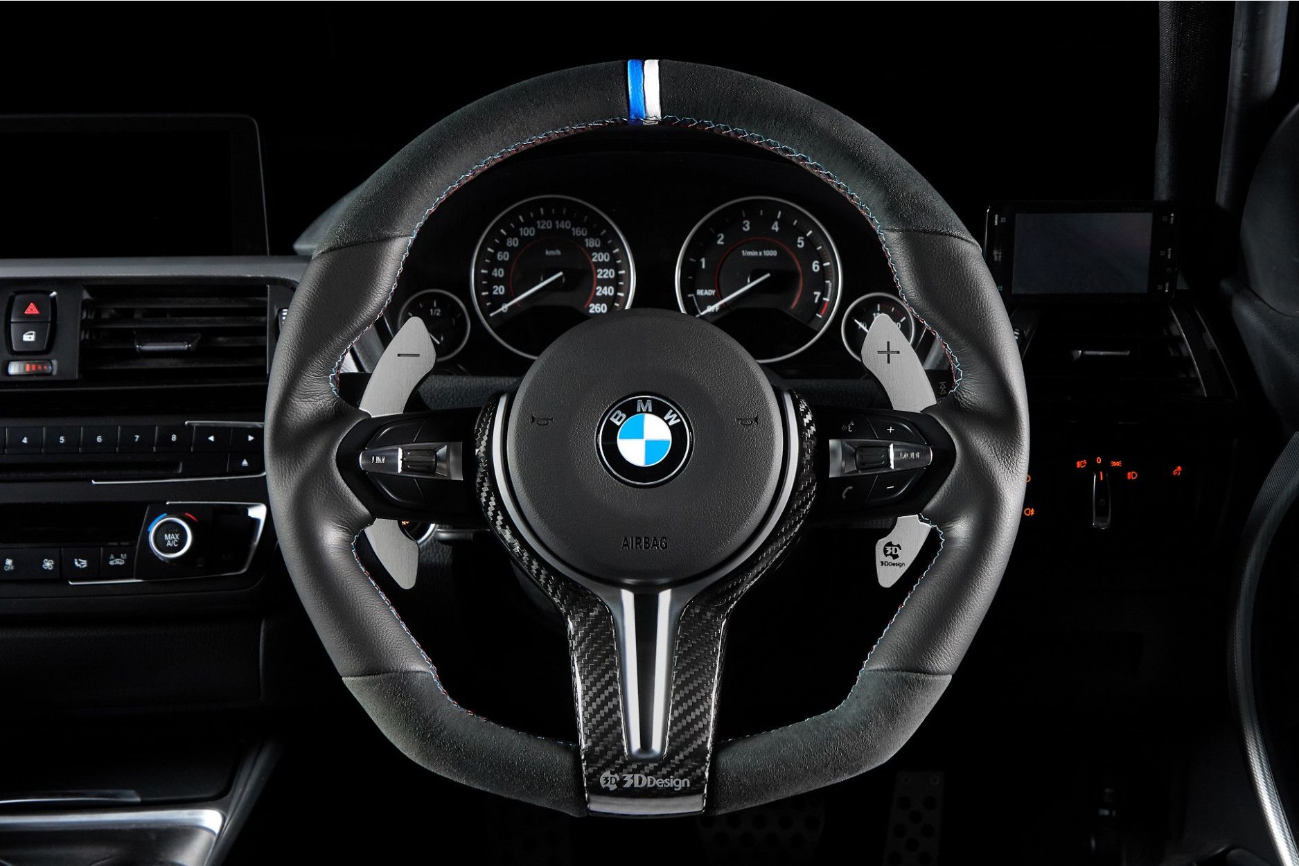 3DDesign Carbon Lenkradcover passend für BMW M-Modelle