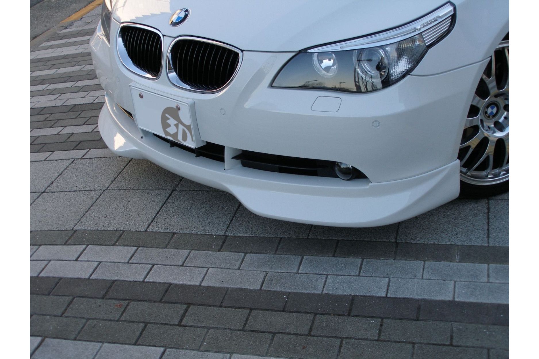 3DDesign Carbon/PUR Frontsplitter passend für BMW 5er E60 mit M-Paket
