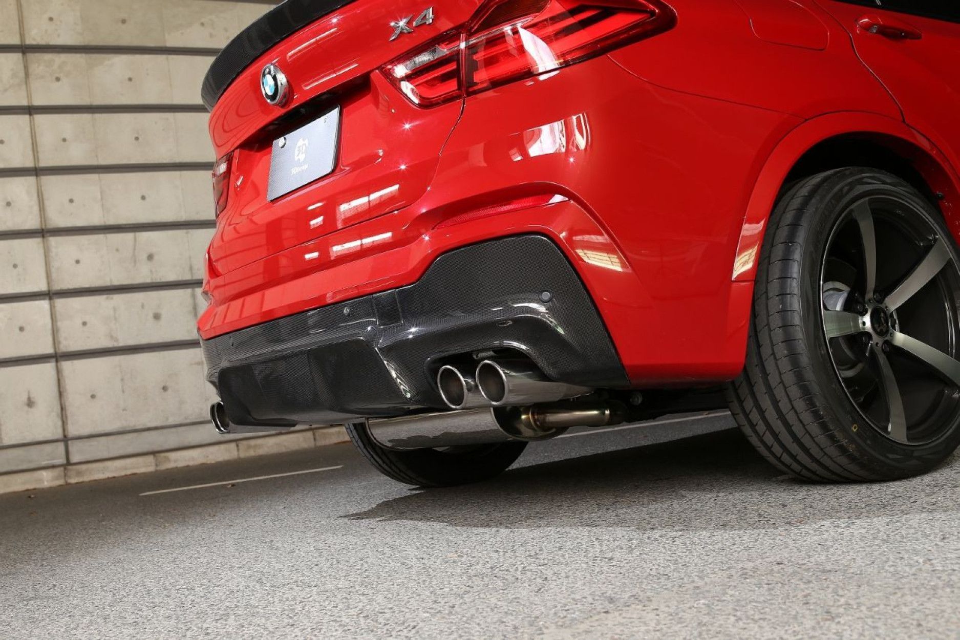 3DDesign Carbon Diffusor passend für BMW F26 X4 mit M-Paket