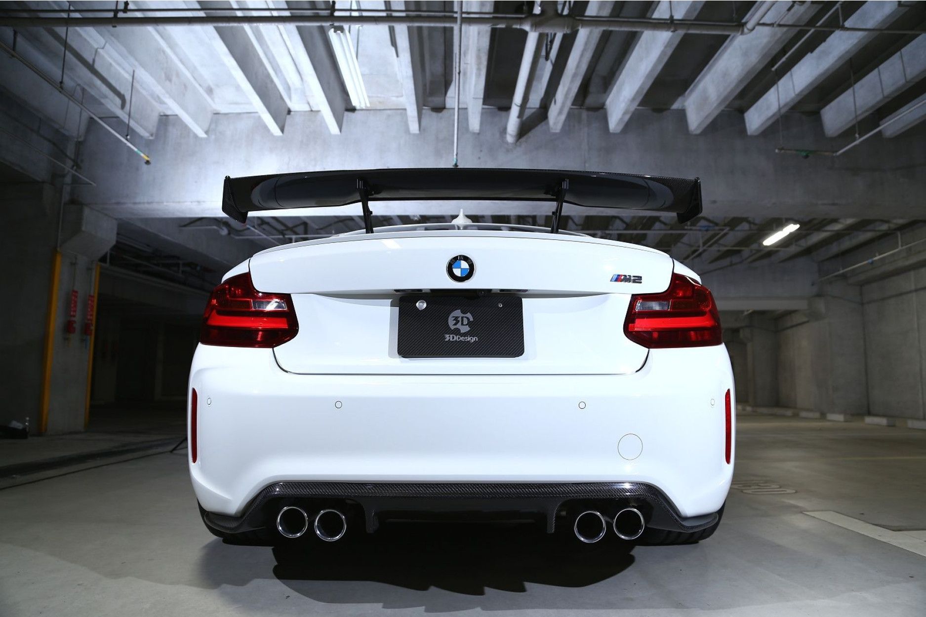 3DDesign Carbon Diffusor passend für BMW F87 M2 und M2 Competition (2) 
