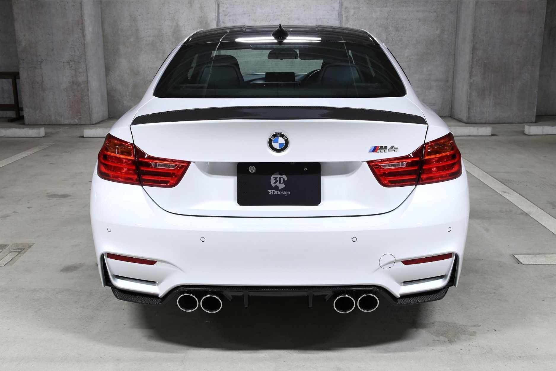 3DDesign Carbon Diffusor passend für BMW F80 M3 F82 F83 M4 - Typ 2 (3) 