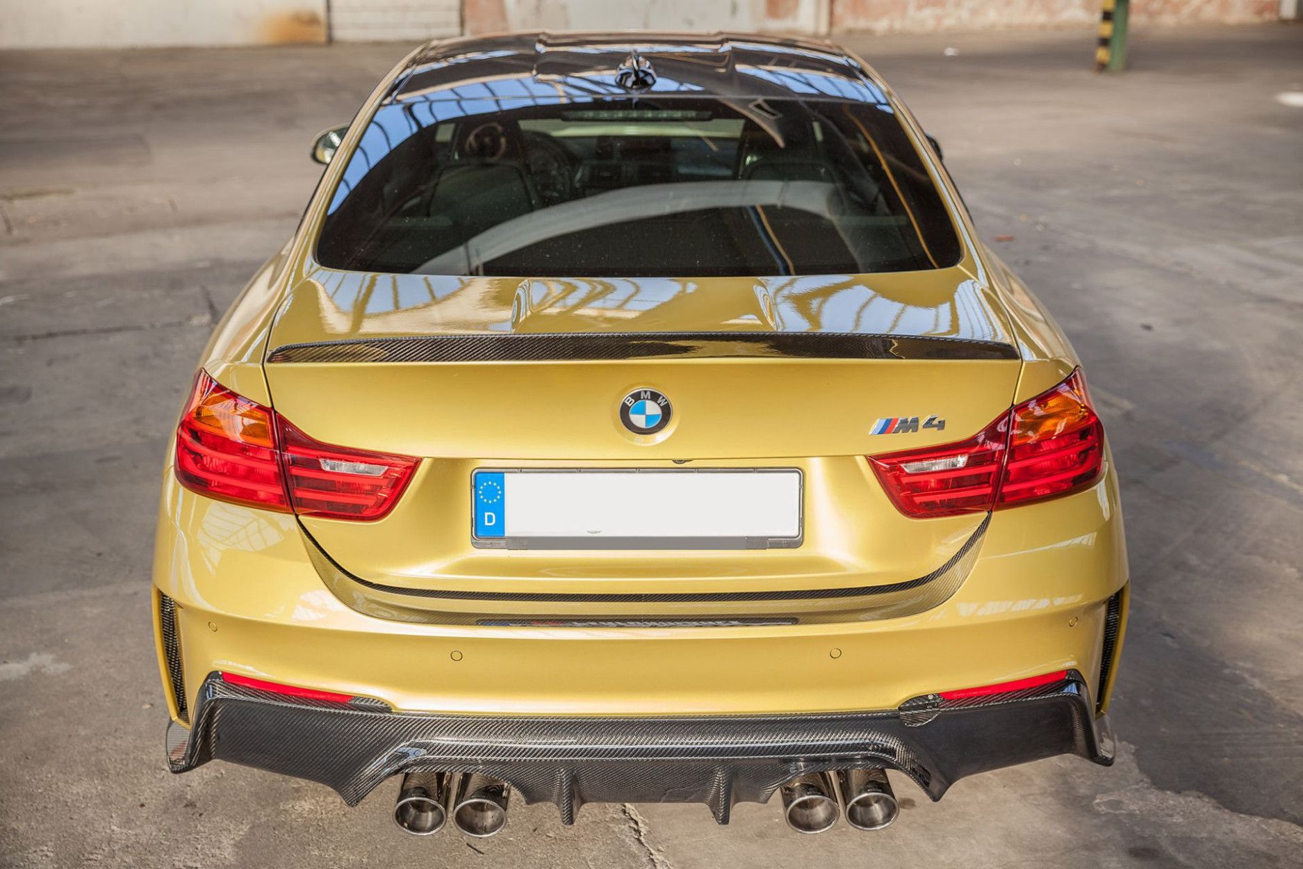 3DDesign Carbon Heckschürze passend für BMW F82 M4 (5) 