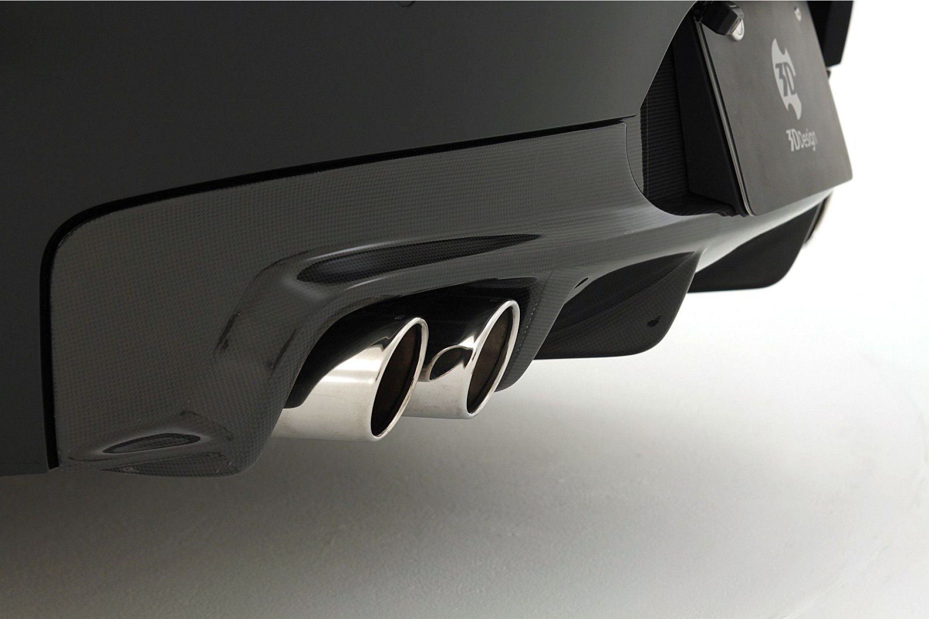 3DDesign Carbon Diffusor passend für BMW E89 Z4 mit M-Paket Duplex AGA