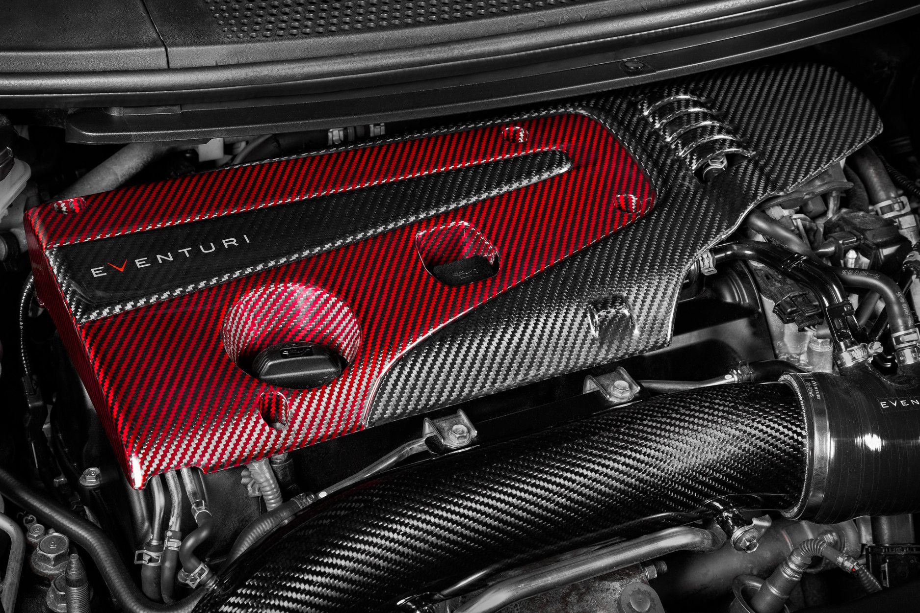 Eventuri Carbon Chargepipe/inlet für Honda Civic FK2 Type-R (8) 