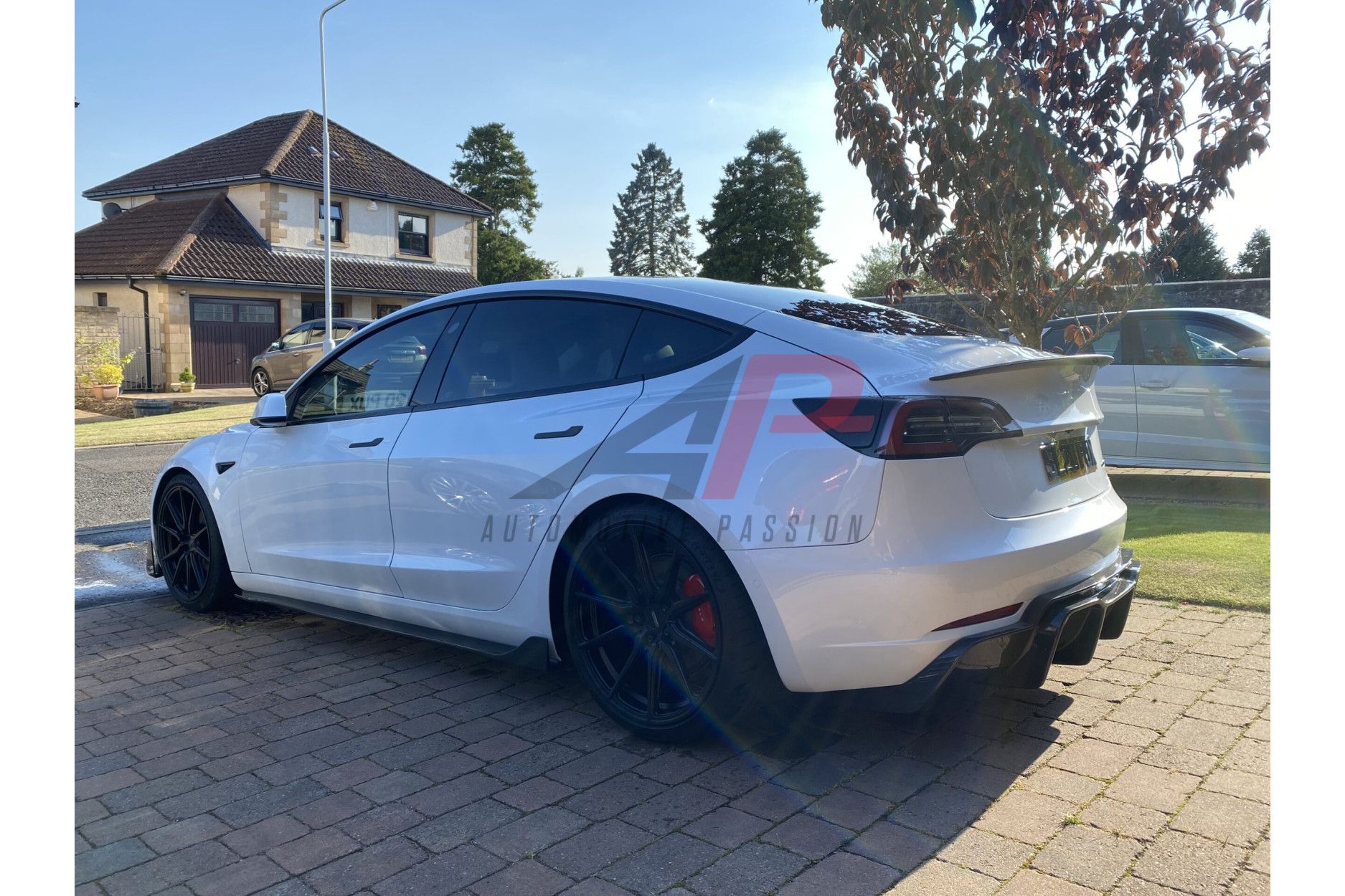 Automotive Passion Carbon Seitenschweller für Tesla Model 3 (4) 