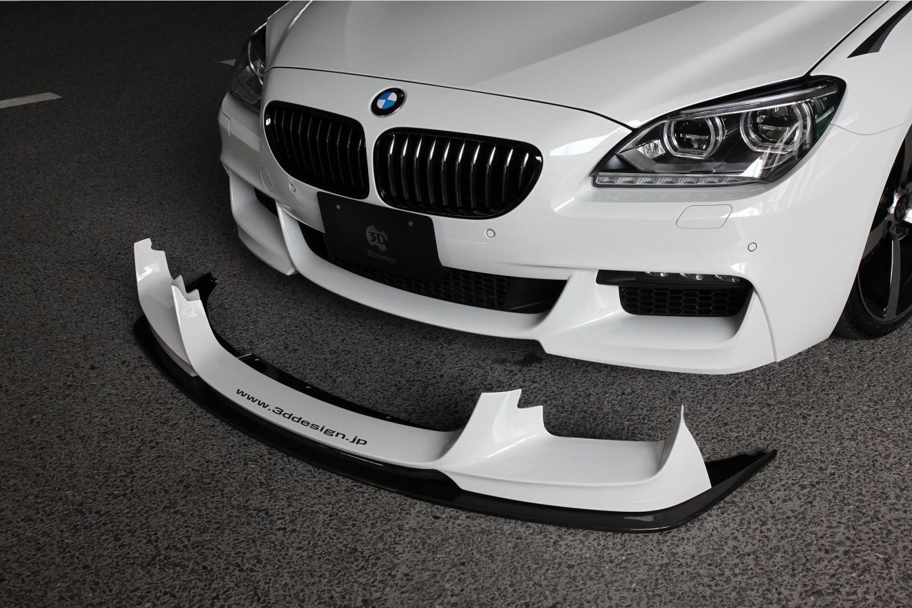 3DDesign Carbon Frontlippe Frontsplitter passend für BMW F06 F12 F13 mit M-Paket (2) 