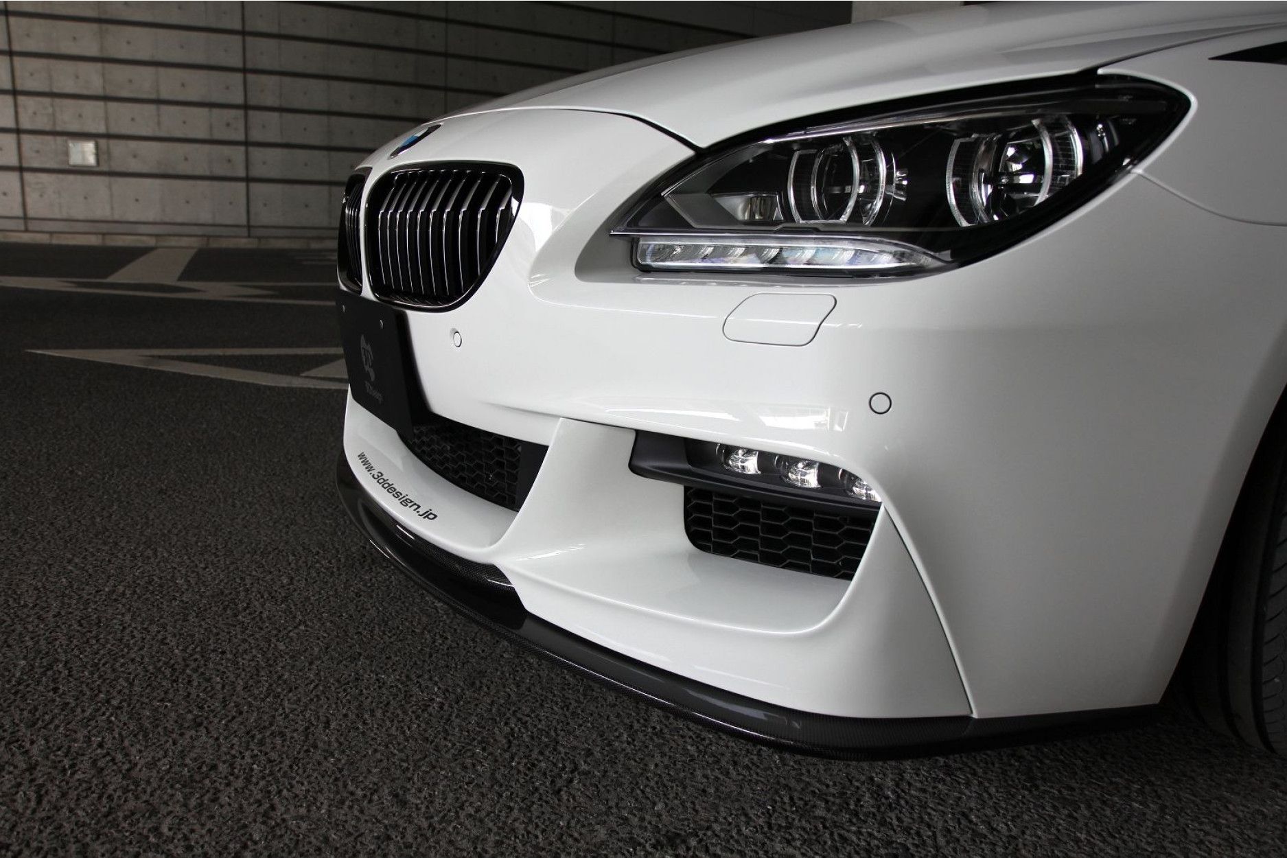 3DDesign Carbon Frontlippe Frontsplitter passend für BMW F06 F12 F13 mit M-Paket (5) 