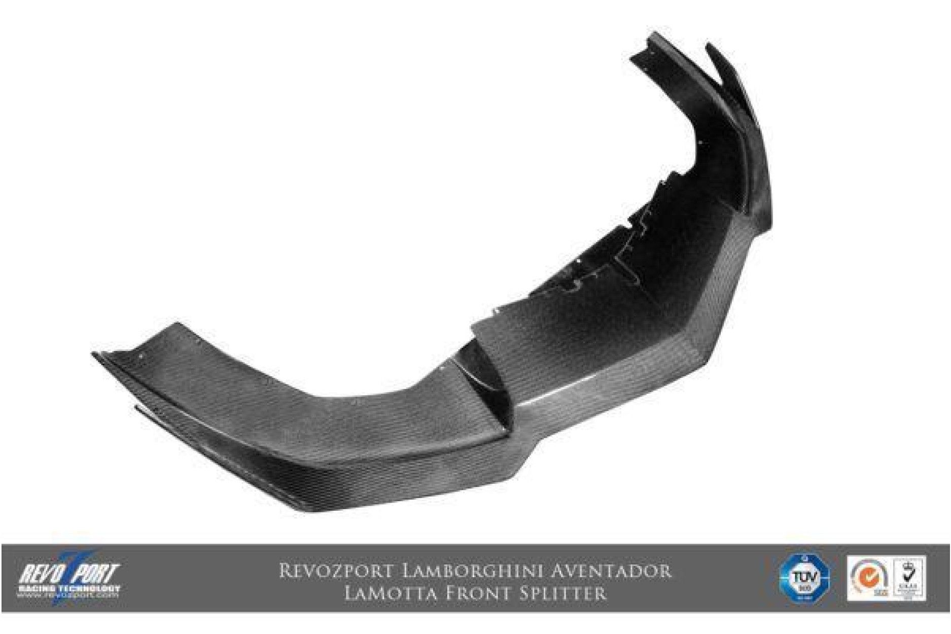RevoZport Carbon Frontlippe für Lamborghini Aventador "LaMotta" (2) 