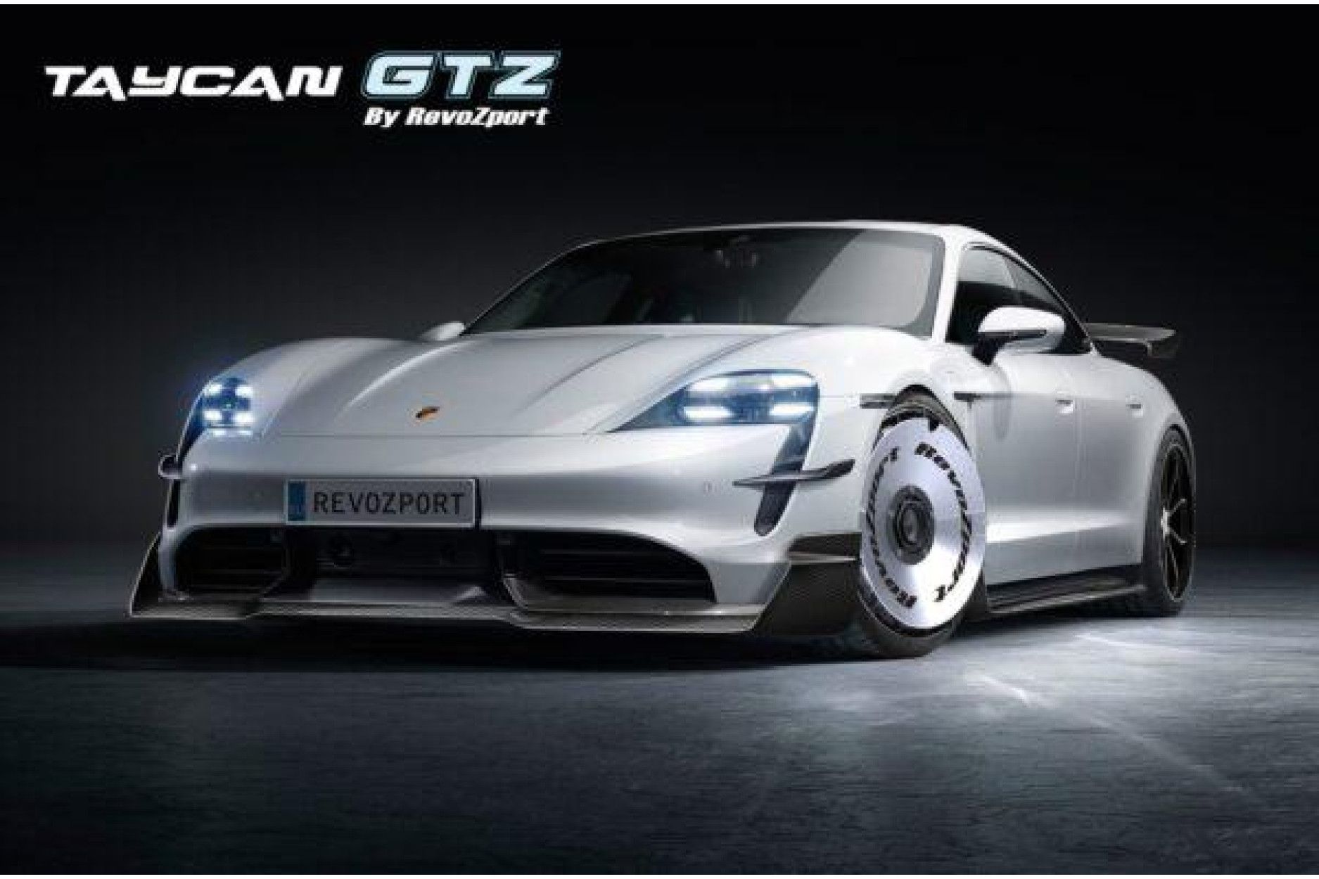 RevoZport Carbon Bodykit für Porsche Taycan 4S, Turbo