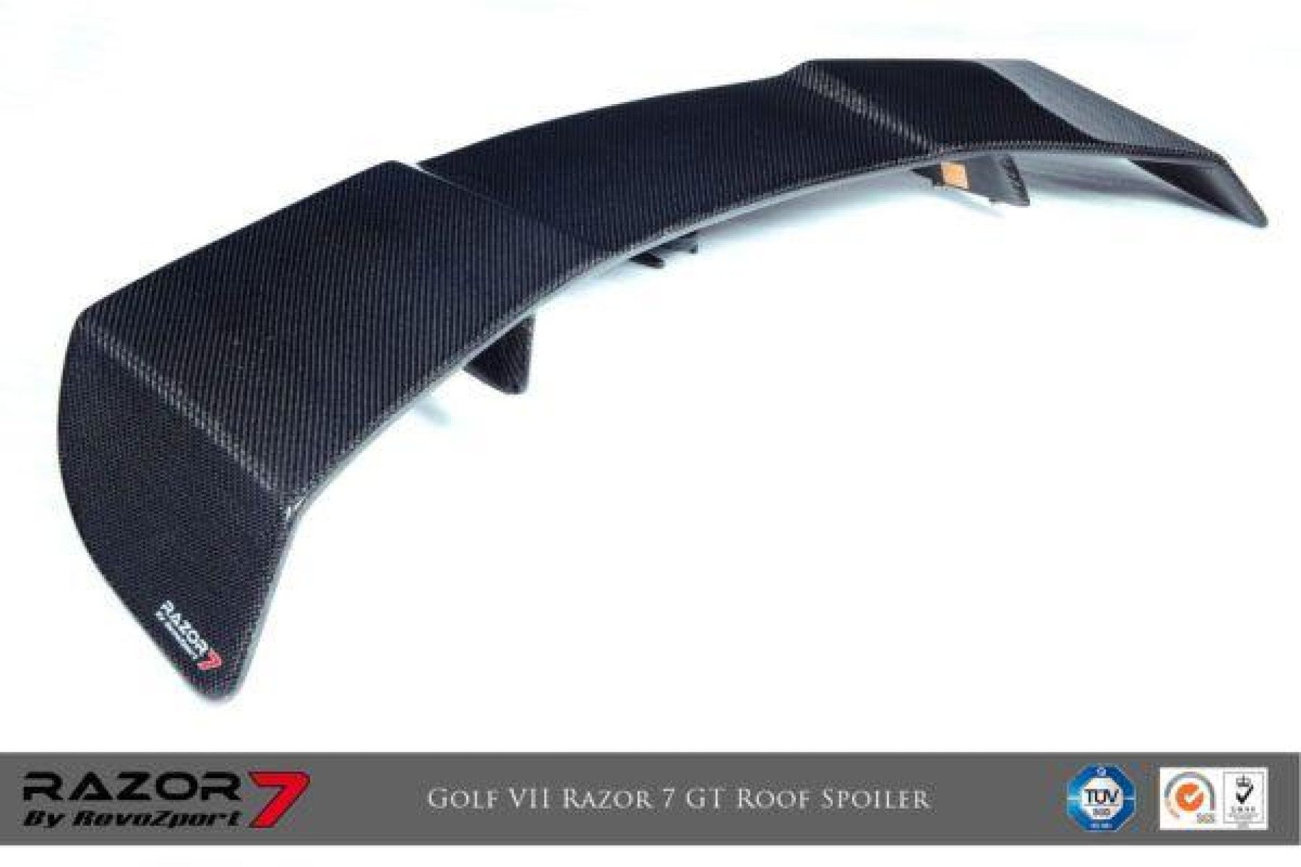 RevoZport Carbon Heckflügel für Volkswagen Golf MK7, Golf 7 GTI