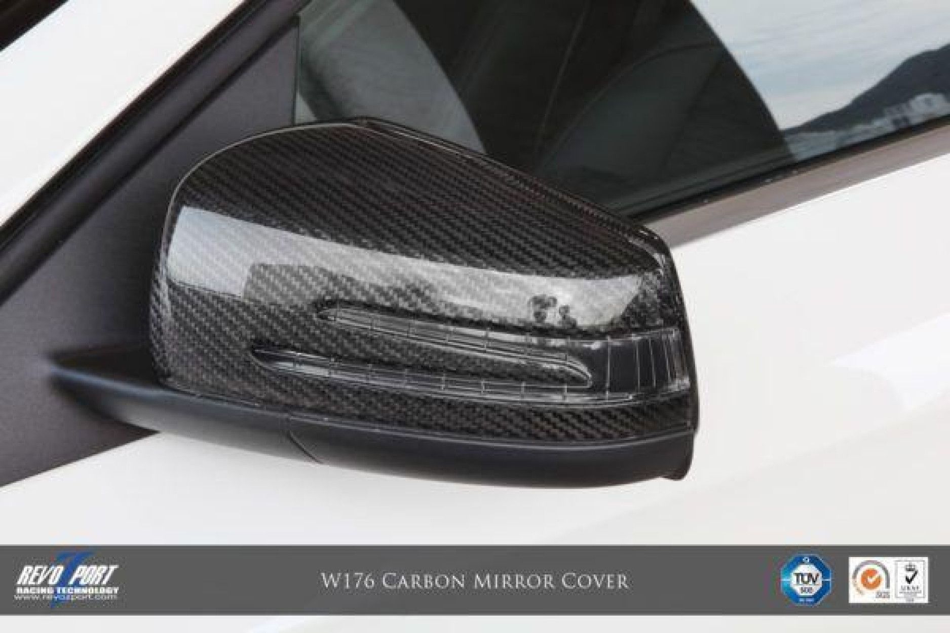 2 stücke Carbon Side Spiegel Abdeckung Kappe Rückspiegel Abdeckung Schutz  Für Benz W204 W212 W218 W176 W221 Auto – zu niedrigen Preisen im Onlineshop
