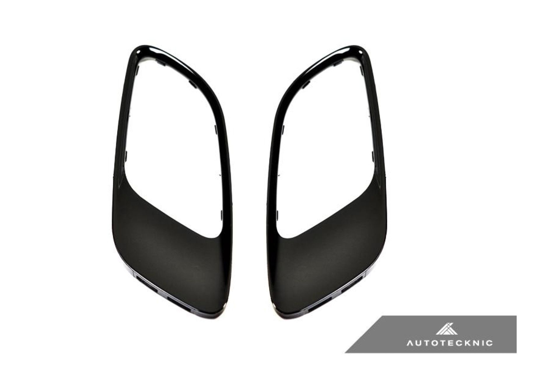 AutoTecknic Glazing Black Motorhauben-Lufteinlässe für BMW 3er E90|E92|E93 M3 (2) 