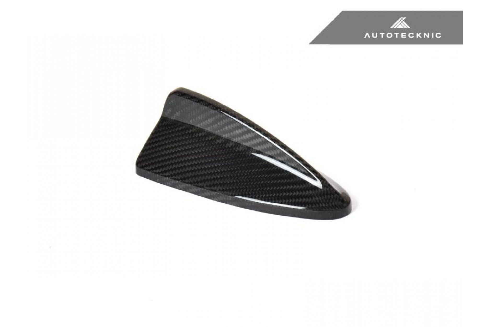 Autotecknic Trockencarbon Haifisch Flosse für BMW 1er|3er E82|E90|E92 M3 - 193mm Antennenhöhe