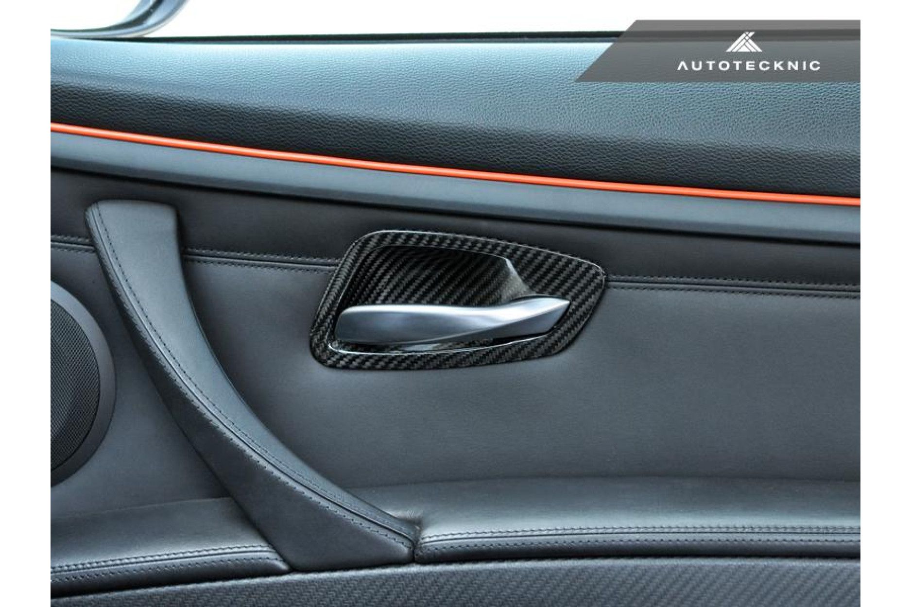 AutoTecknic Trockencarbon Innentürgriff-Verkleidung für BMW 3er E92
