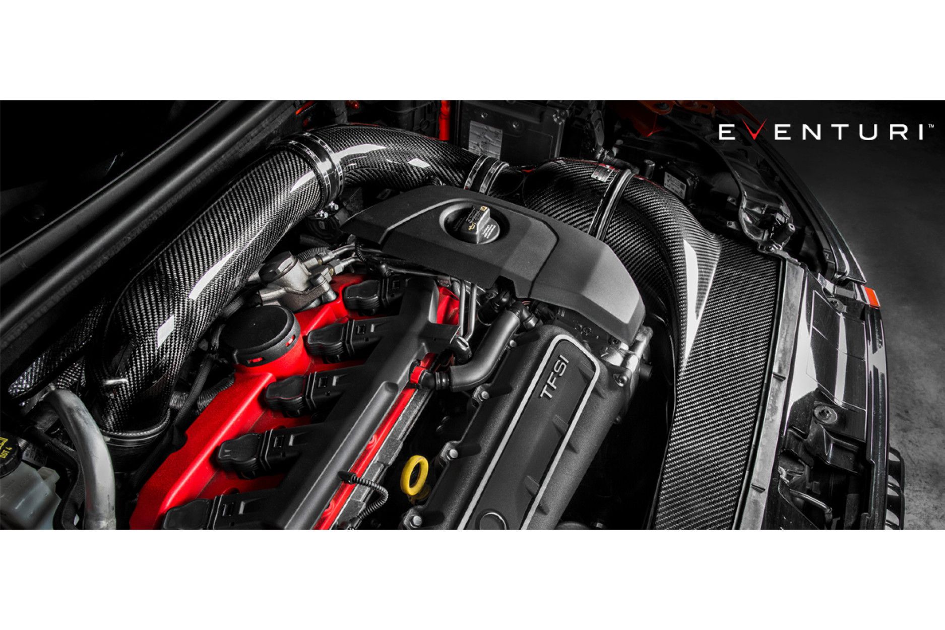 Eventuri Carbon Ansaugsystem für Audi 8V RS3 - Carbon Saugrohr (7) 
