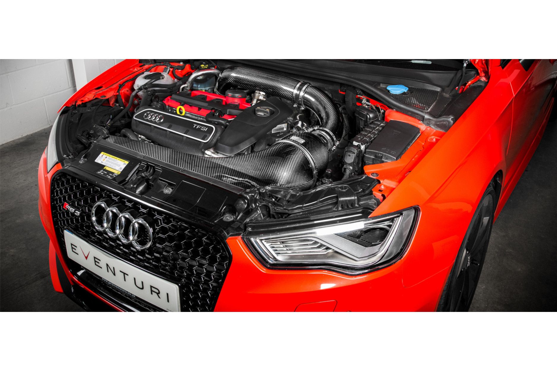 Eventuri Carbon Ansaugsystem für Audi 8V RS3 - Carbon Saugrohr (5) 