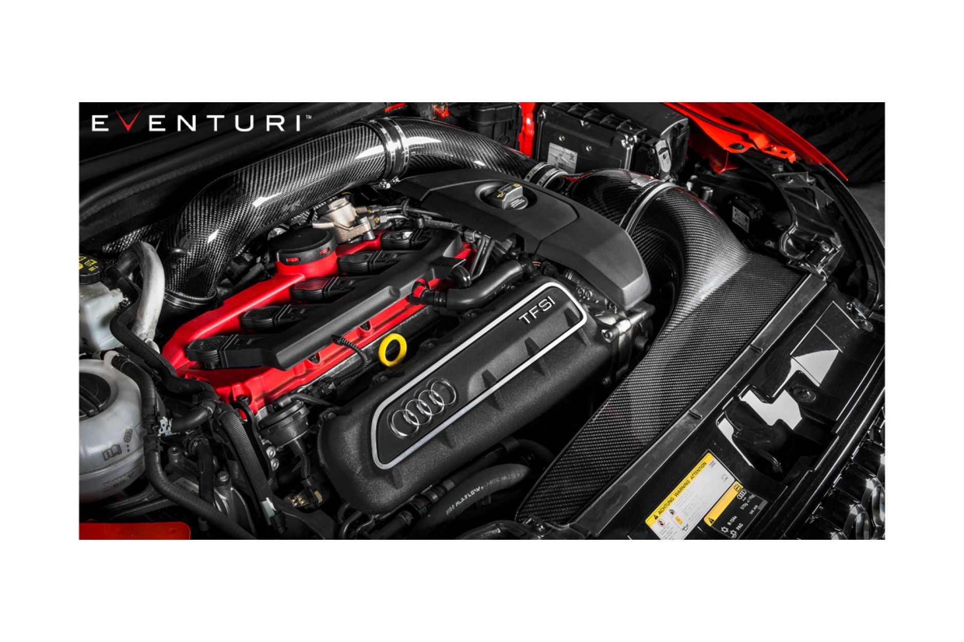 Eventuri Carbon Ansaugsystem für Audi 8V RS3 - Carbon Saugrohr (4) 