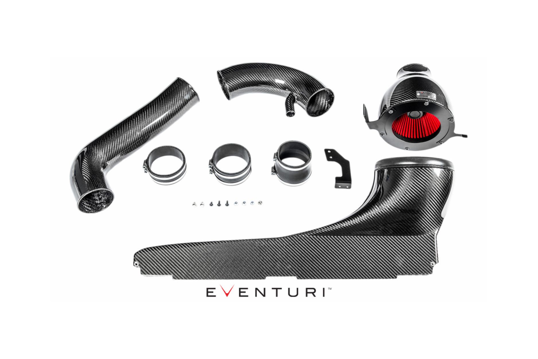 Eventuri Carbon Ansaugsystem für Audi 8V RS3 - Carbon Saugrohr