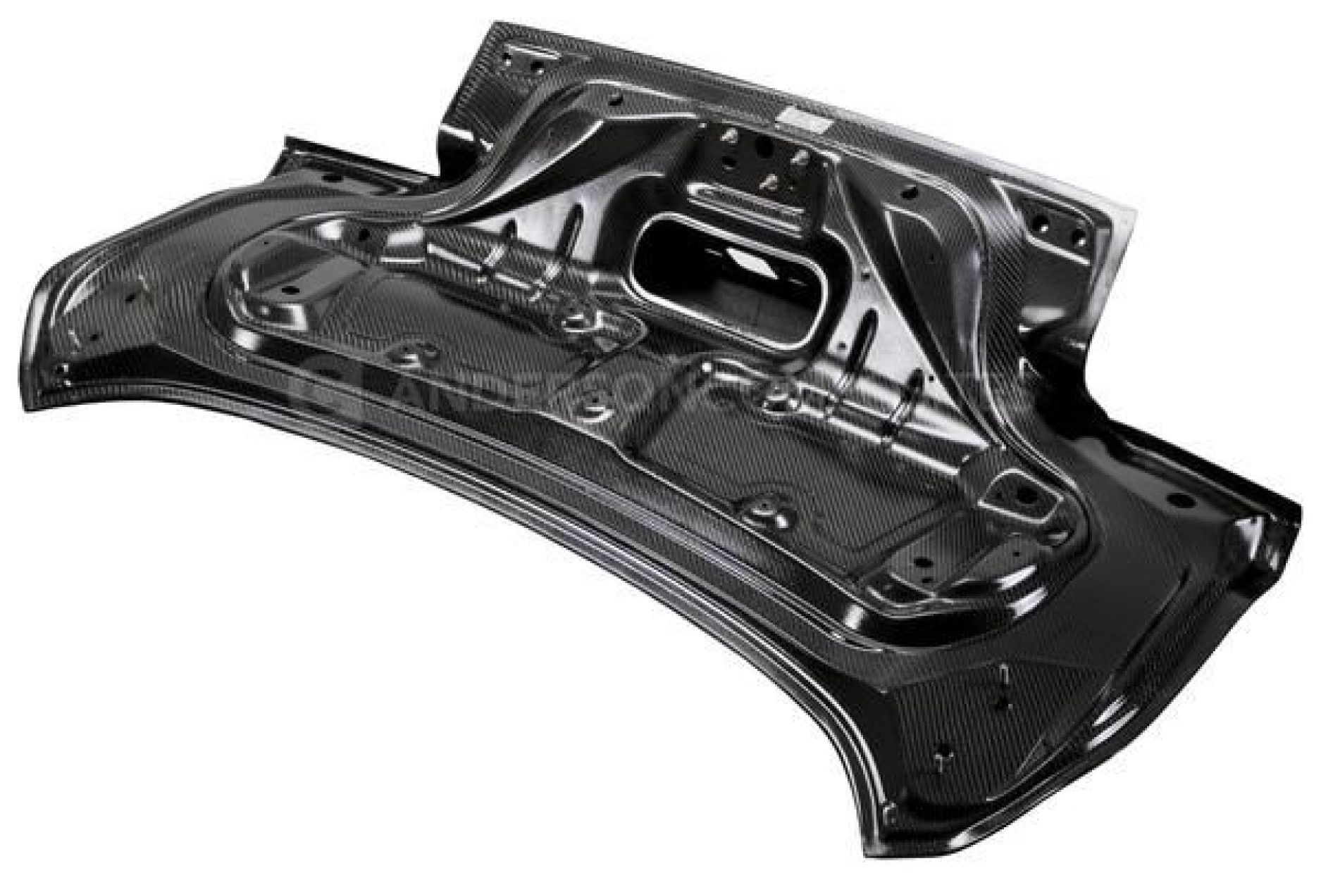 Anderson Composites Carbon dopperlseitige Heckklappe mit integrierten  Spoiler Type-ST für Ford Mustang 2015-2019 - online kaufen bei CFD