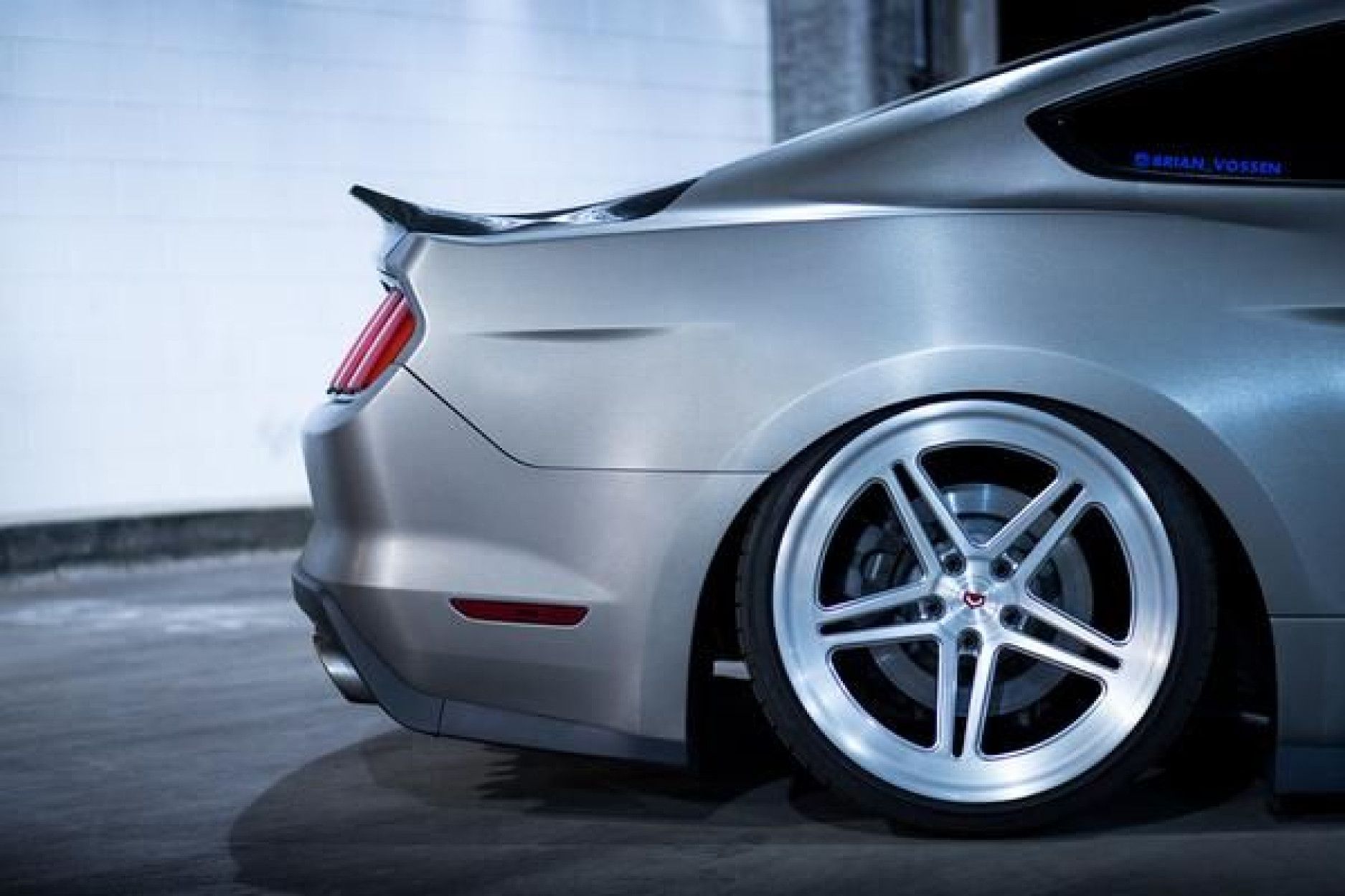 Anderson Composites Carbon Fenster Abdeckung hinten für Ford Mustang 2