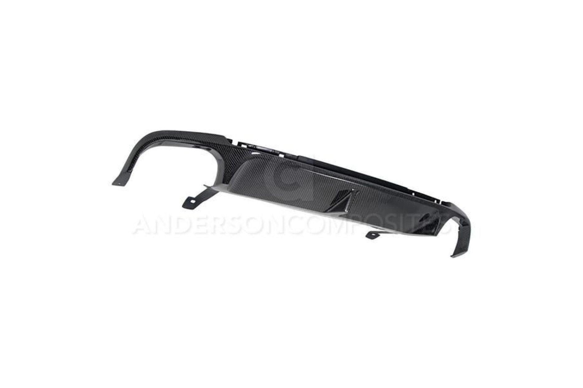 Anderson Composites Carbon Heckdiffusor für Ford Mustang Shelby GT500 und 2012 Boss203 2013-2014