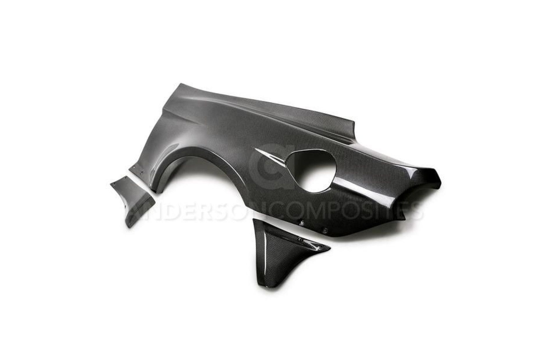 Anderson Composites Carbon Kotflügelerweiterungen 10-teilig für Ford Mustang 2015-2017 TYPE-JTP