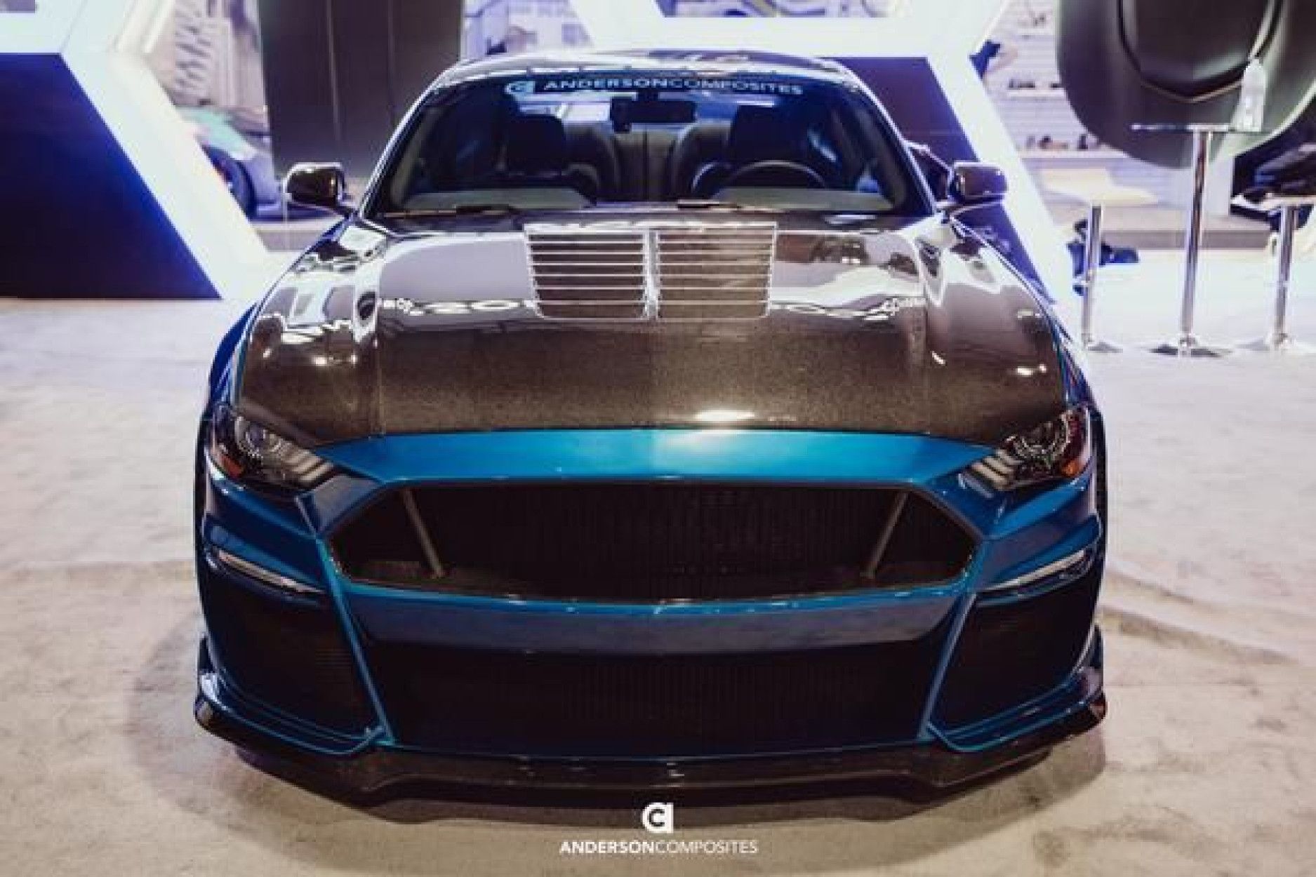 Anderson Composites GFK Frontschürze für Ford Mustang 2018+ Type ST (GT500 Style) (7) 