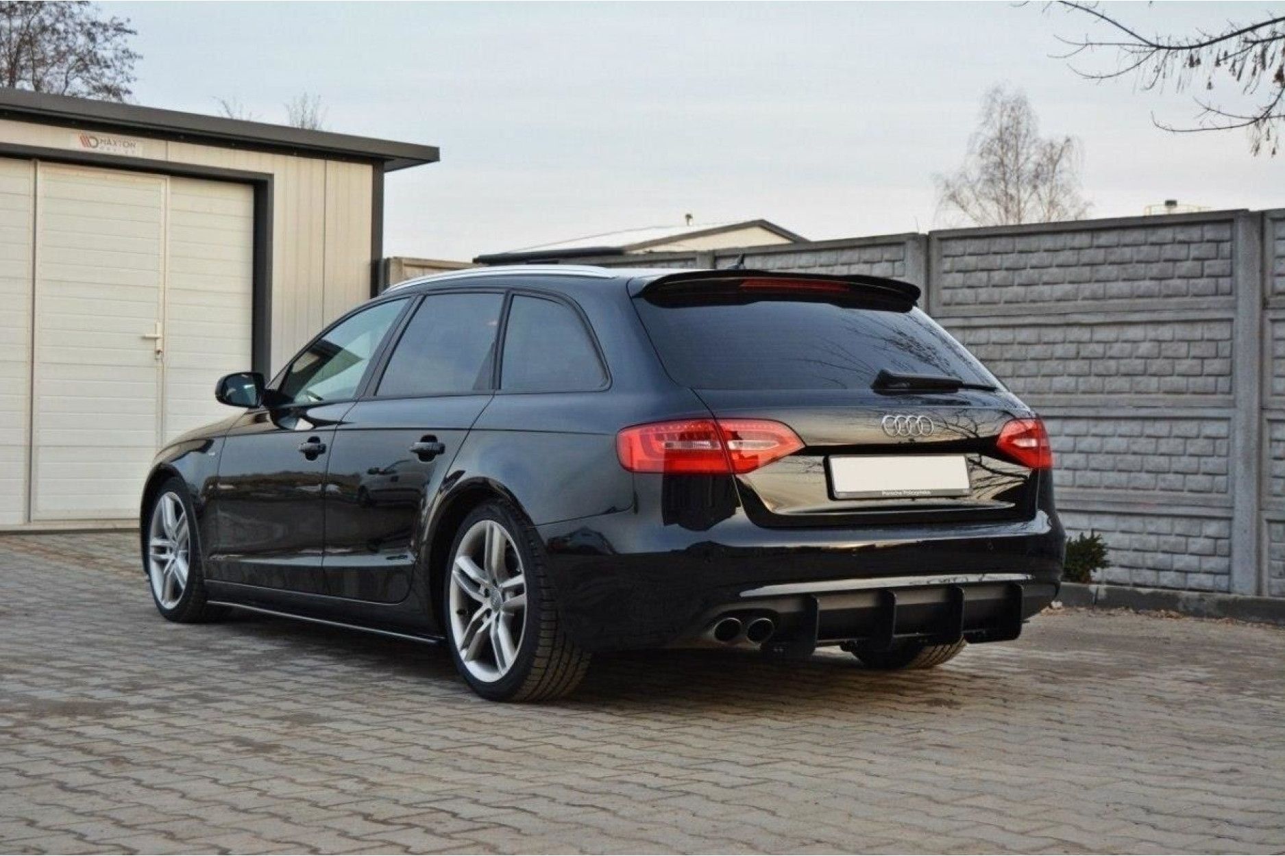 Maxton Design Heck Stossstange Fur Audi A4 B8 Facelift Unbearbeitet