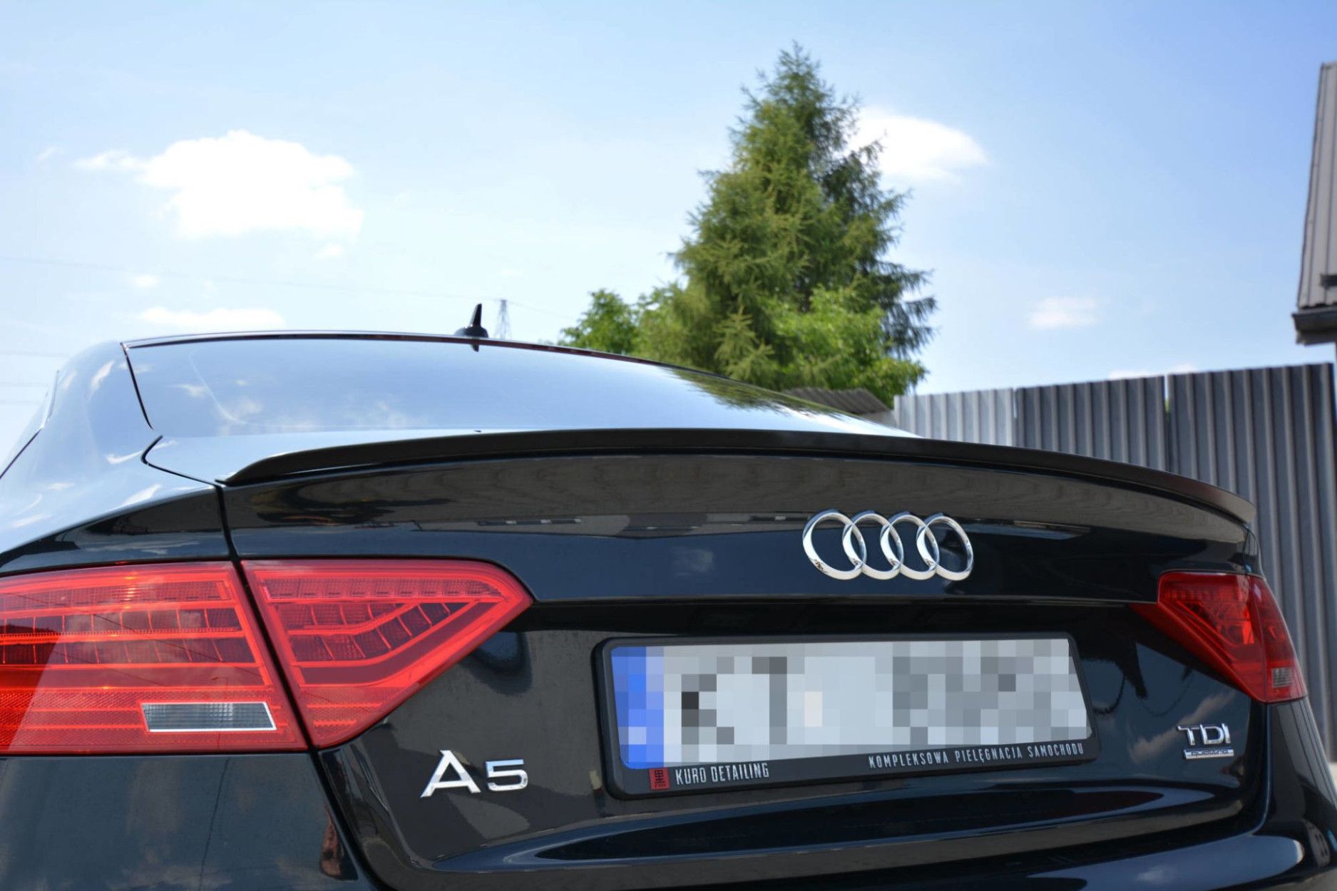 Maxton Design Frontlippe für Audi A5 8T S5S-Line Facelift schwarz  strukturiert - online kaufen bei CFD