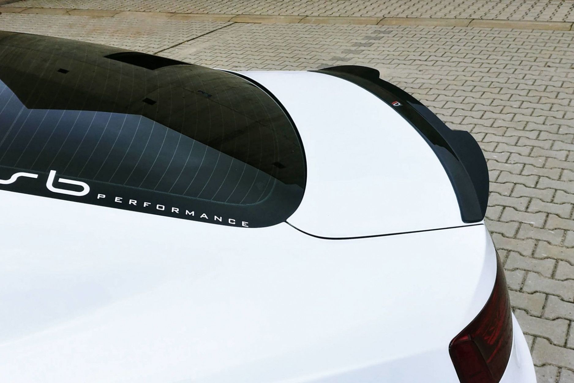 Maxton Design Spoiler für Audi A5 8T S5|S-Line Facelift Coupe schwarz  hochglanz