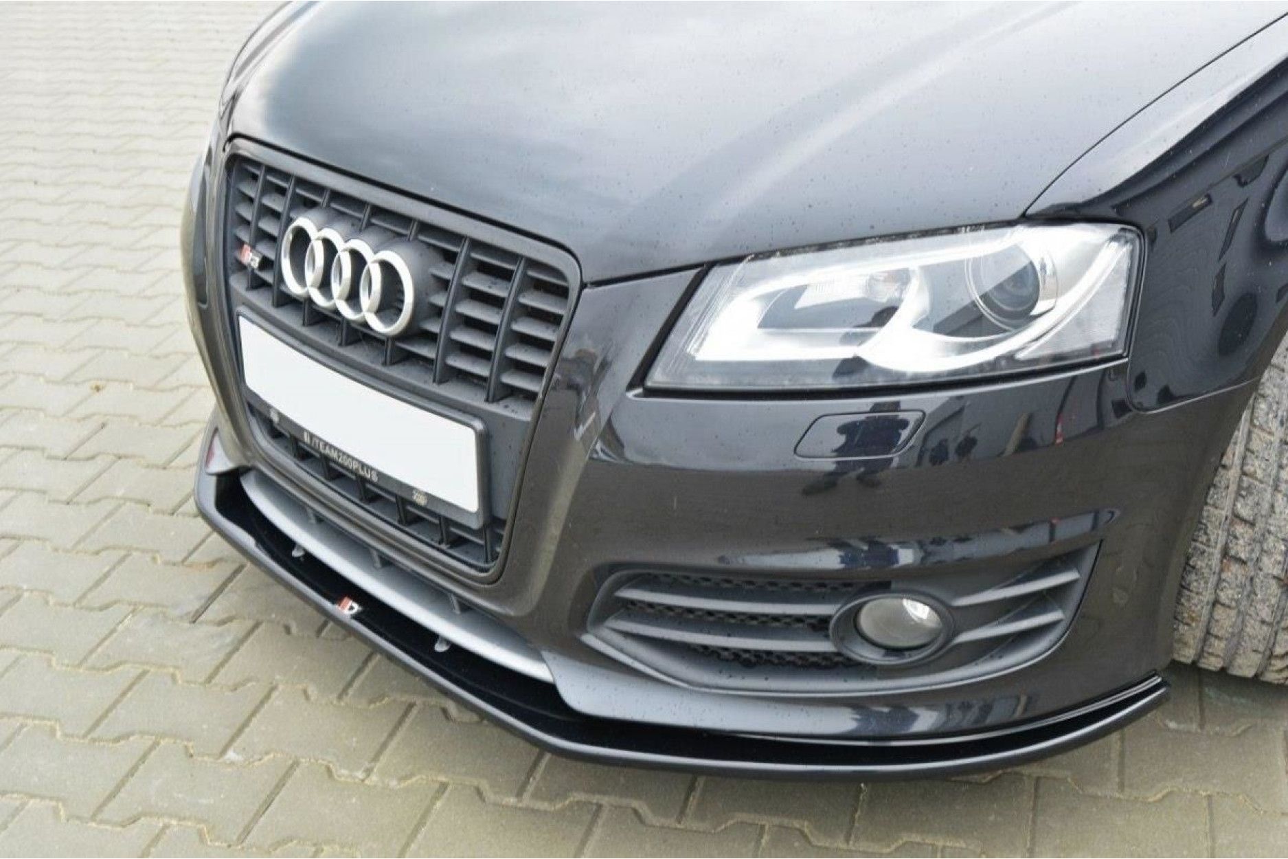 Бампер ауди а3. Бампер Ауди s3 8p. Бампер Audi s3. Бампер передний Audi a3 8p рестайл. Сплиттер на бампер Audi a3 8p.