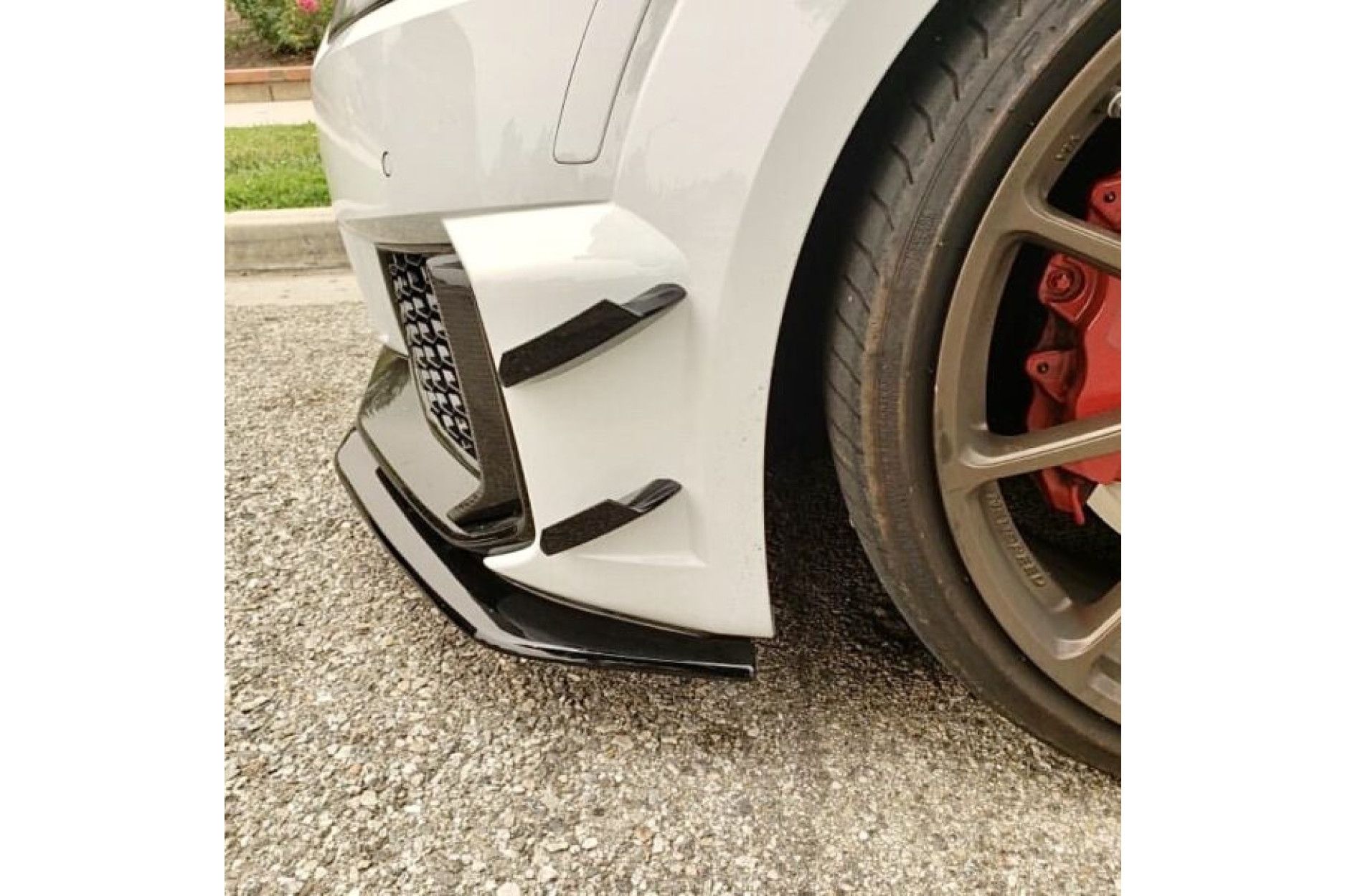 Automotive Passion AP ABS schwarz glänzend Canards für Audi 8S TTRS
