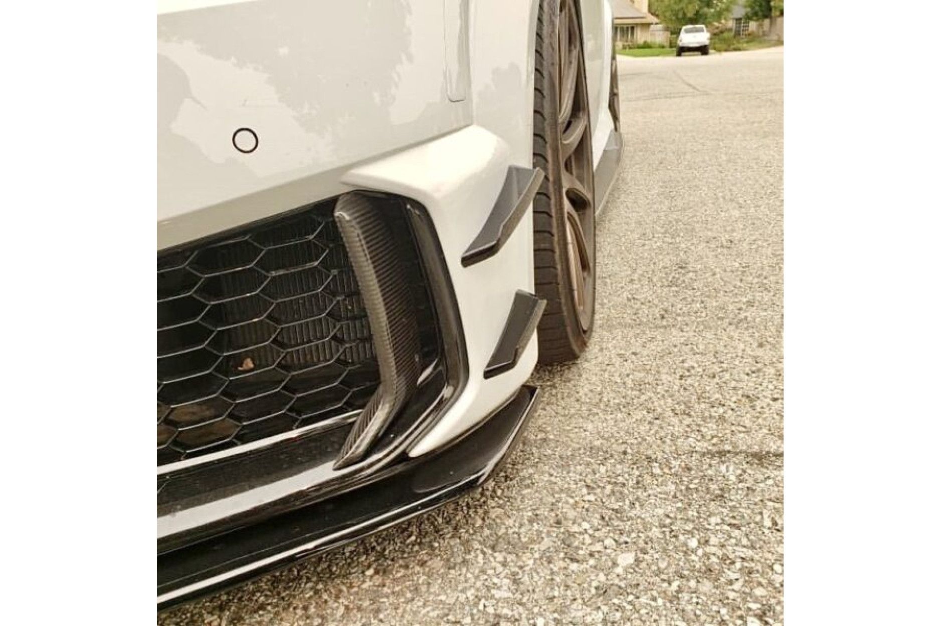 Automotive Passion AP ABS schwarz glänzend Canards für Audi 8S TTRS (2) 