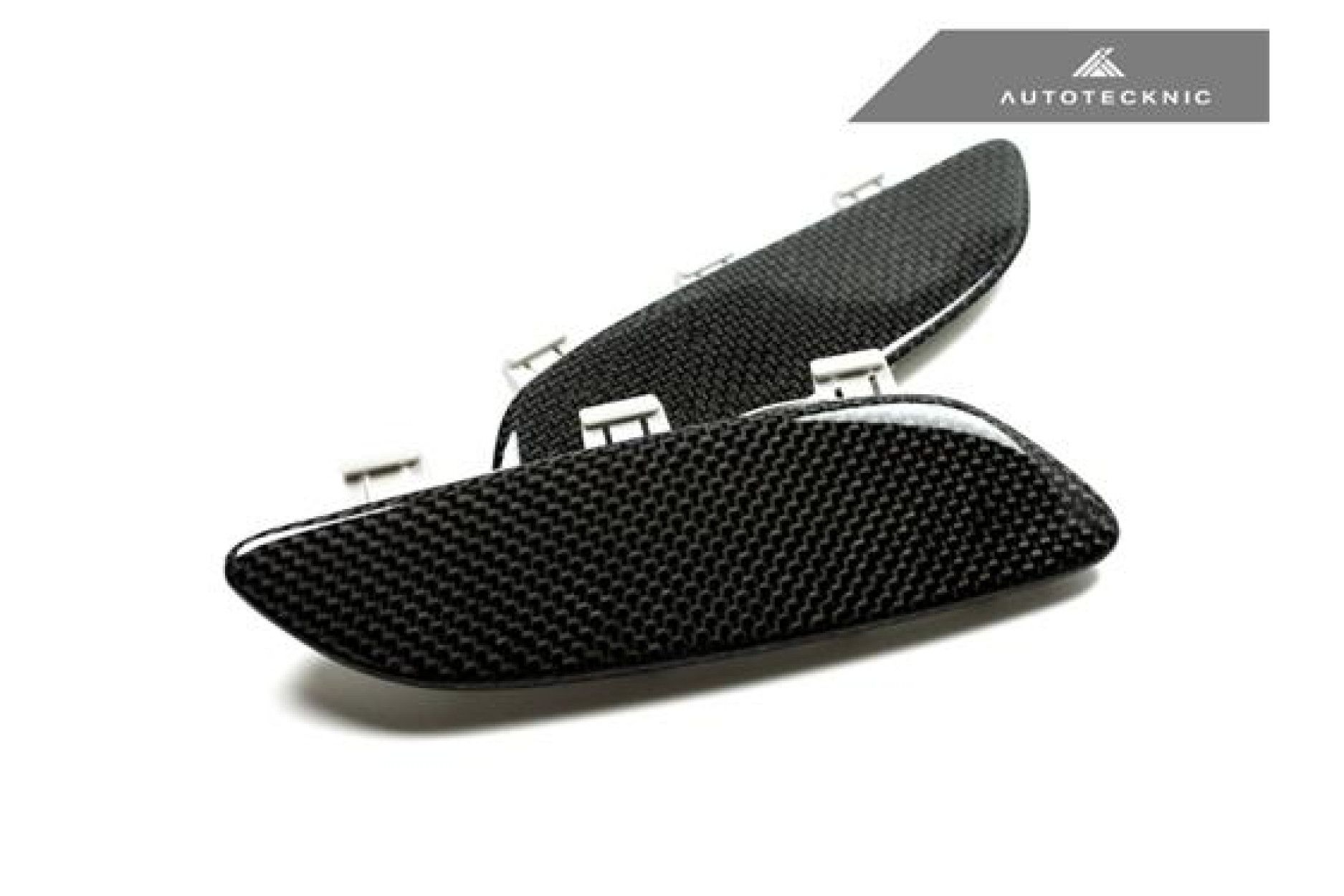 Autotecknic ABS Reflektor Einsatz für BMW 3er E90|E92|E93 M3 Carbon Fiber